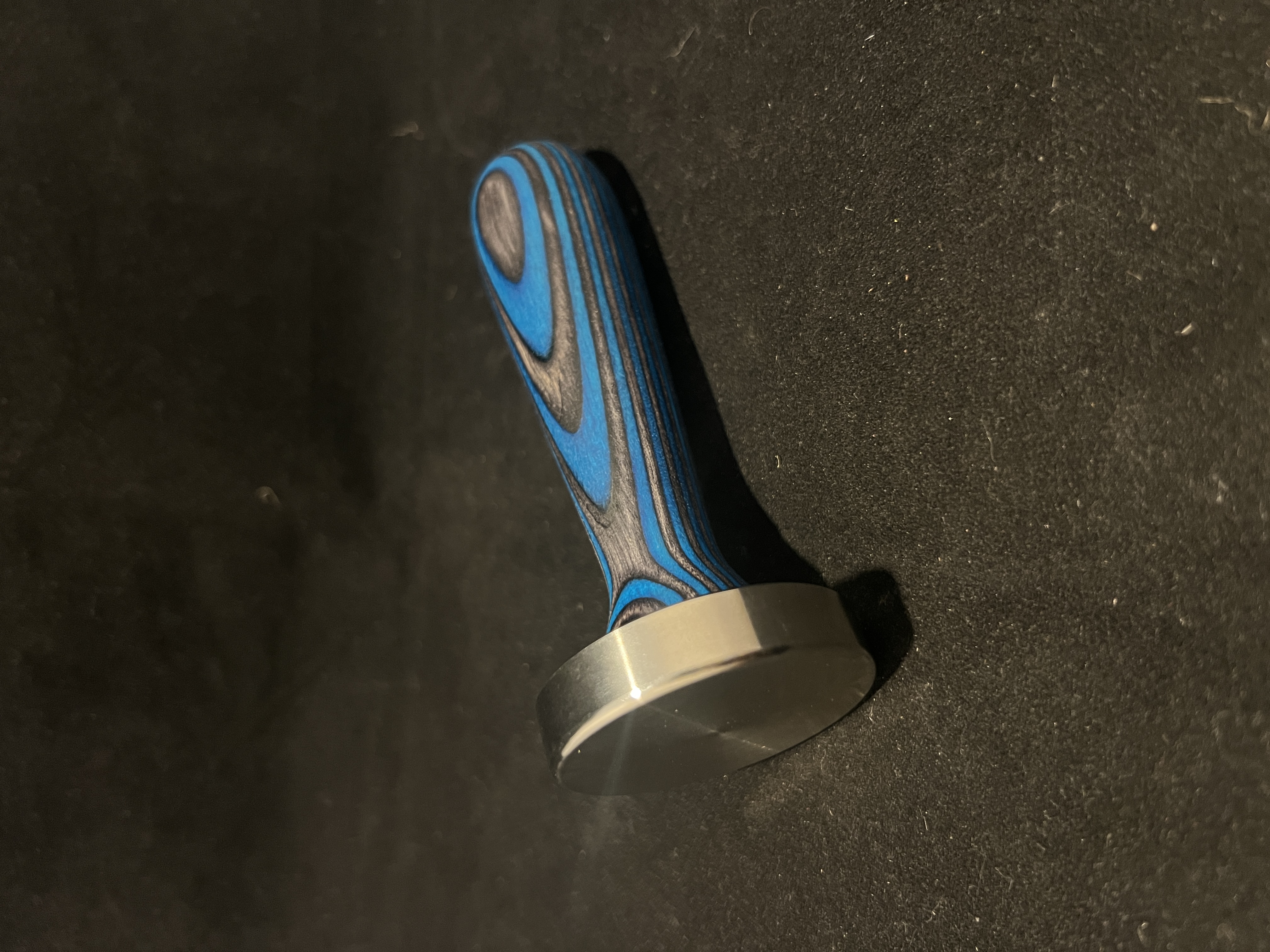 "Smurfwood" Coffee Tamper