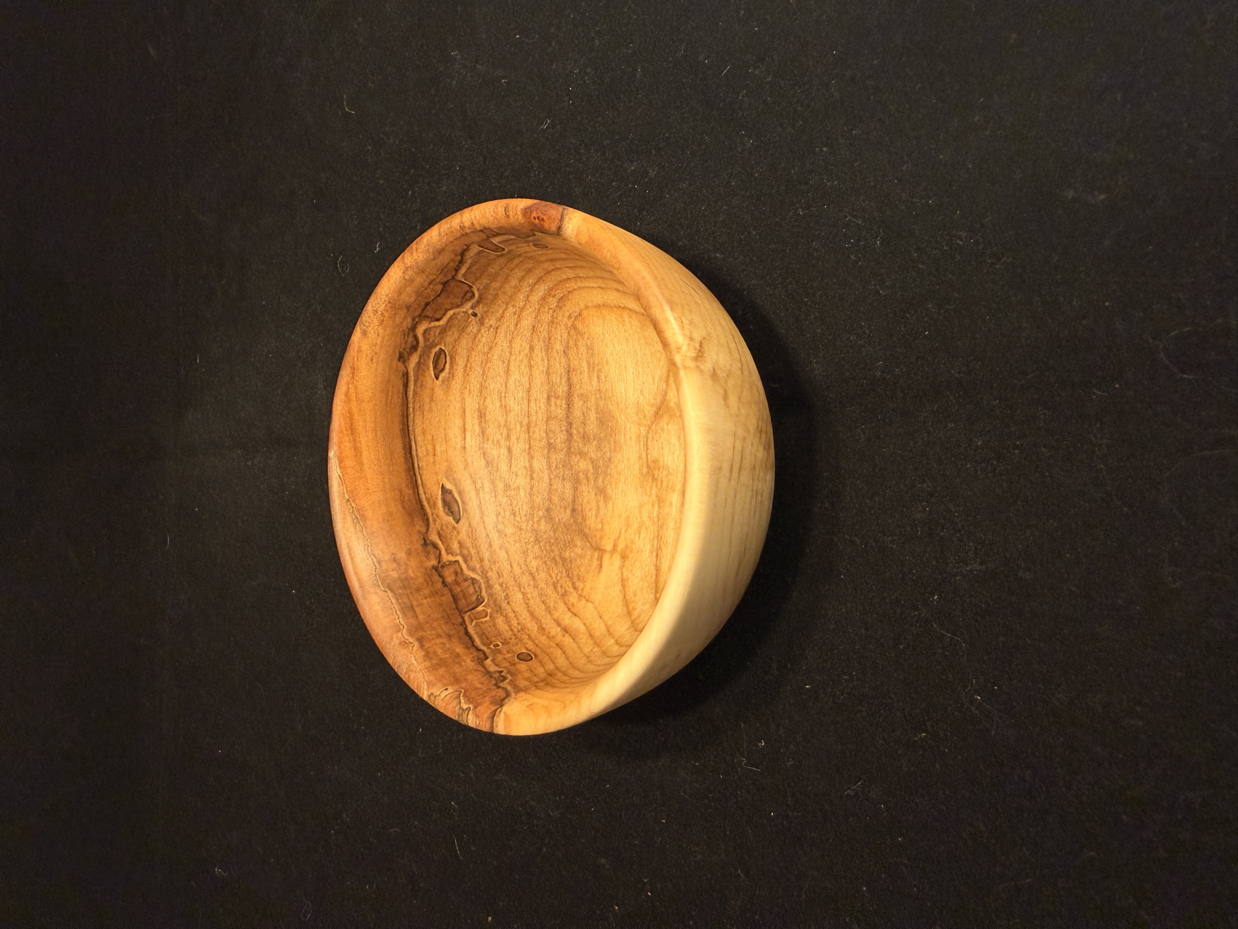 Silver Maple Snack Bowl