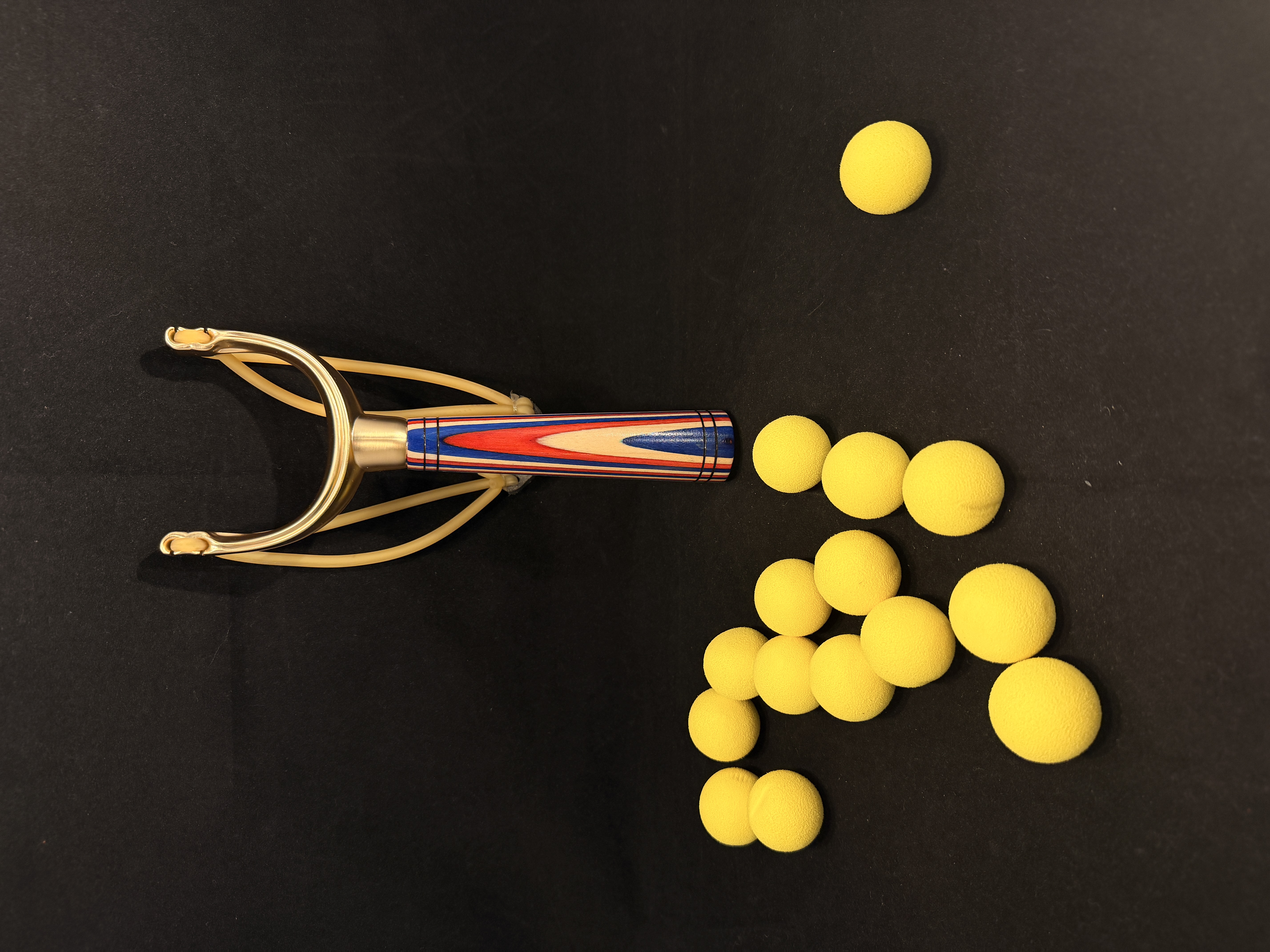 "Old Glory" and Brass Slingshot