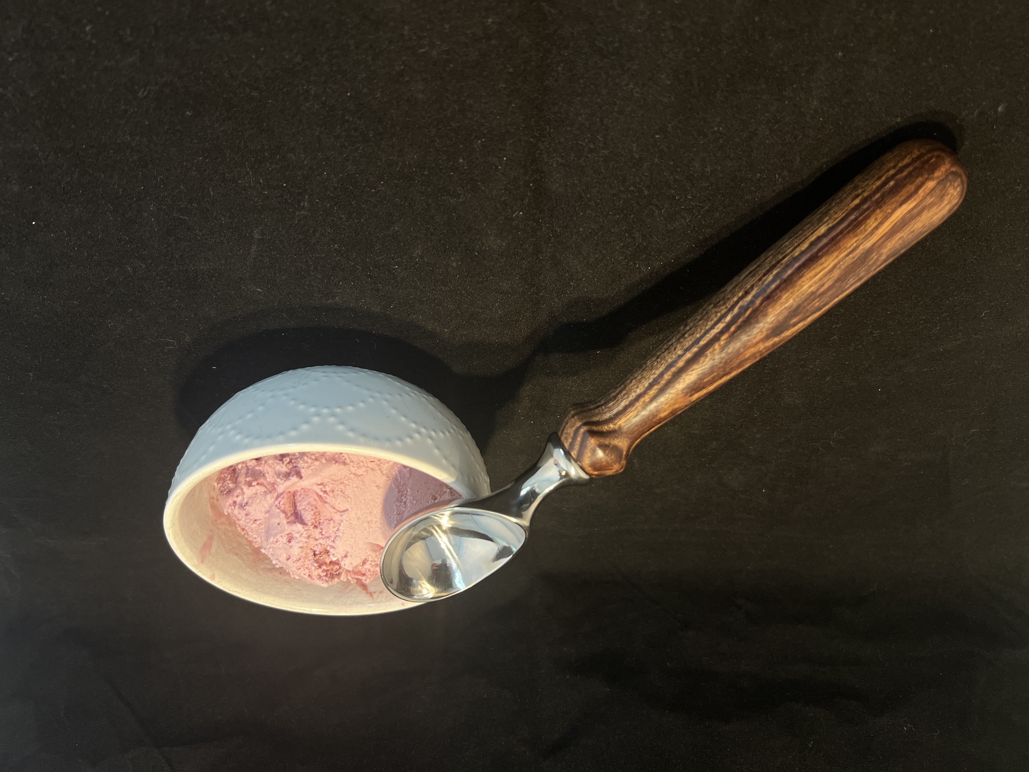 Patagonian Rosewood Ice Cream Scoop