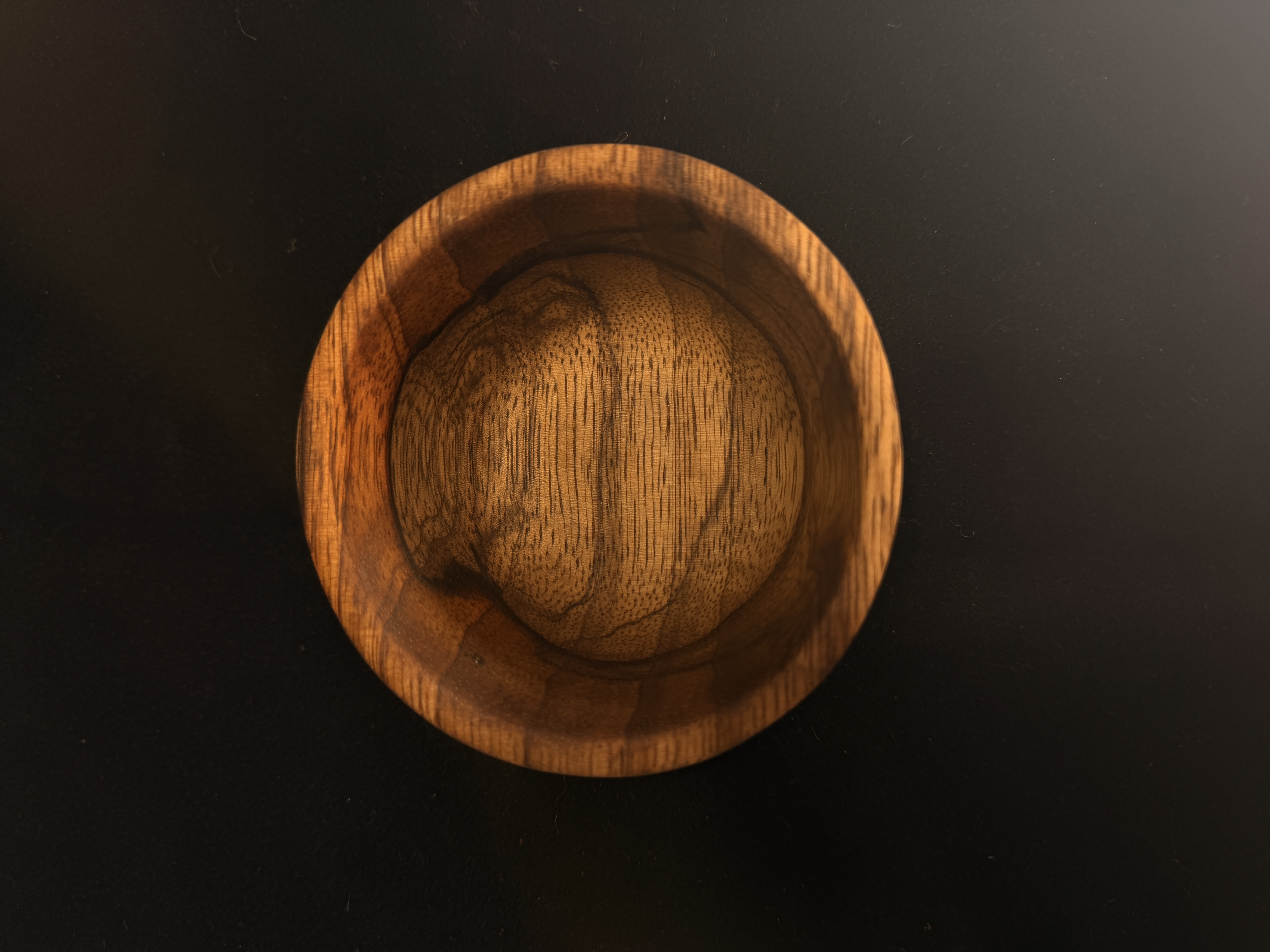 Spalted Black Limba Pinch Bowl