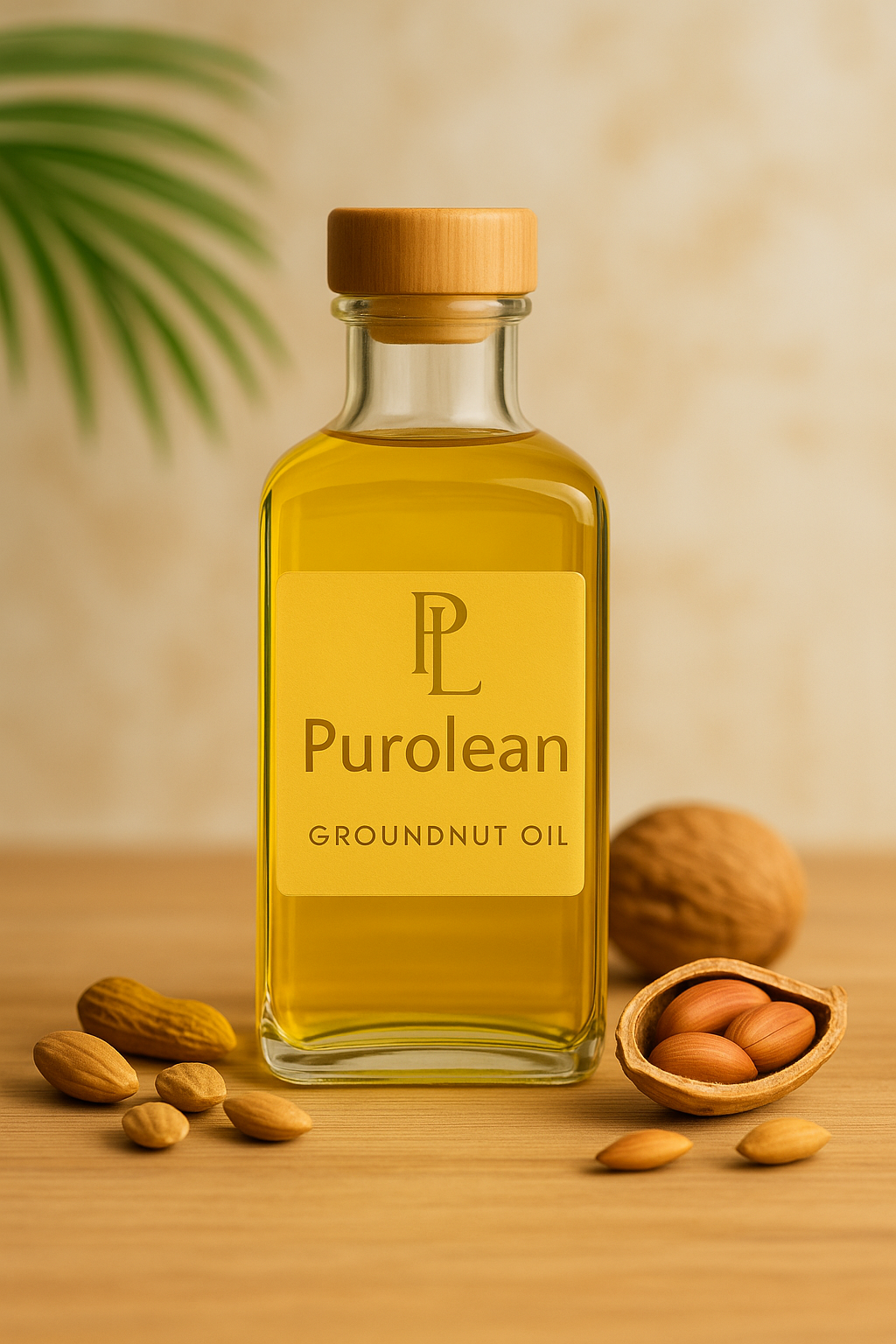 Pure Cold Pressed Groundnut Oil for cooking