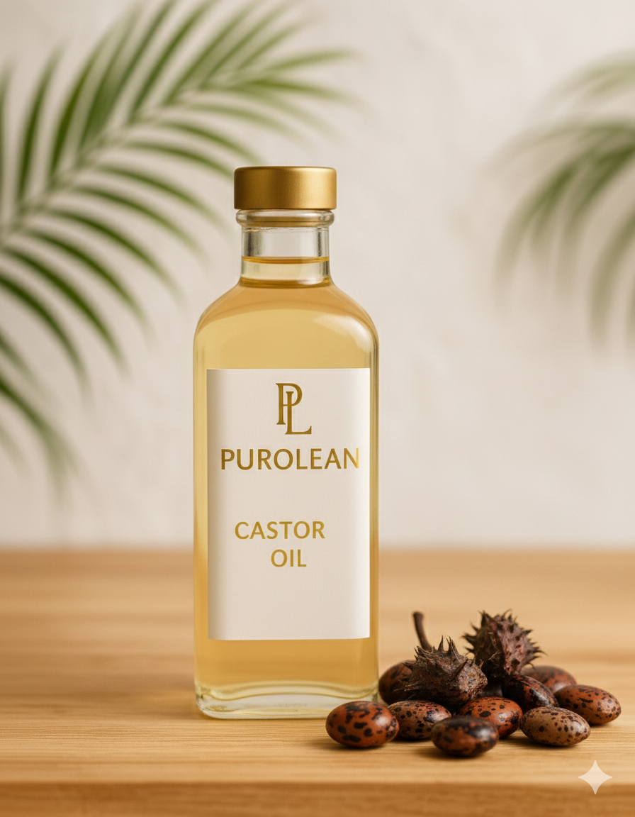 Pure Cold Pressed Castor Oil 1 Litre