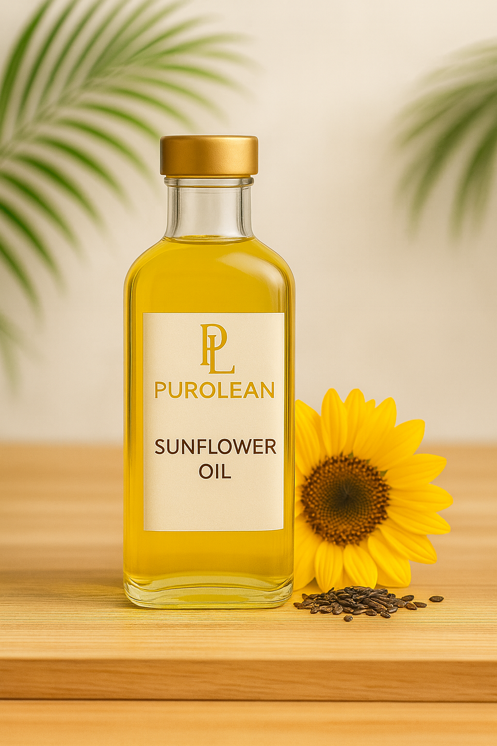 Pure Cold Pressed Sunflower Oil for cooking 1 Litre