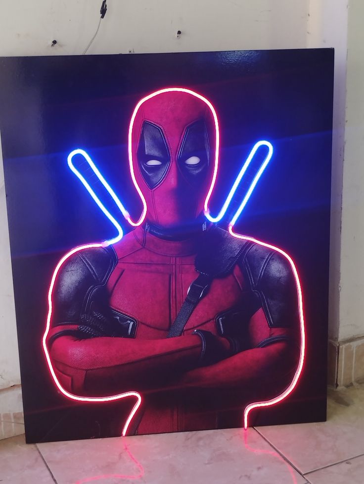 DEADPOOL NEÓN