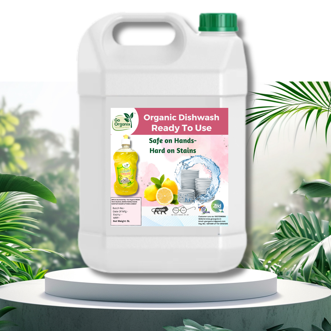 Organic Luxury Dishwash Liquid 5L