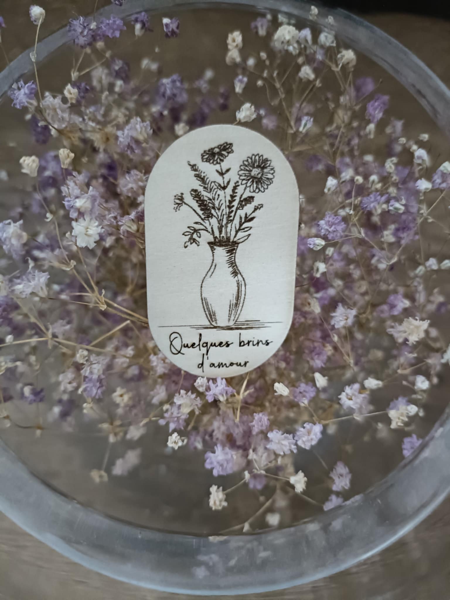 Magnet "Quelques brins d'amour"