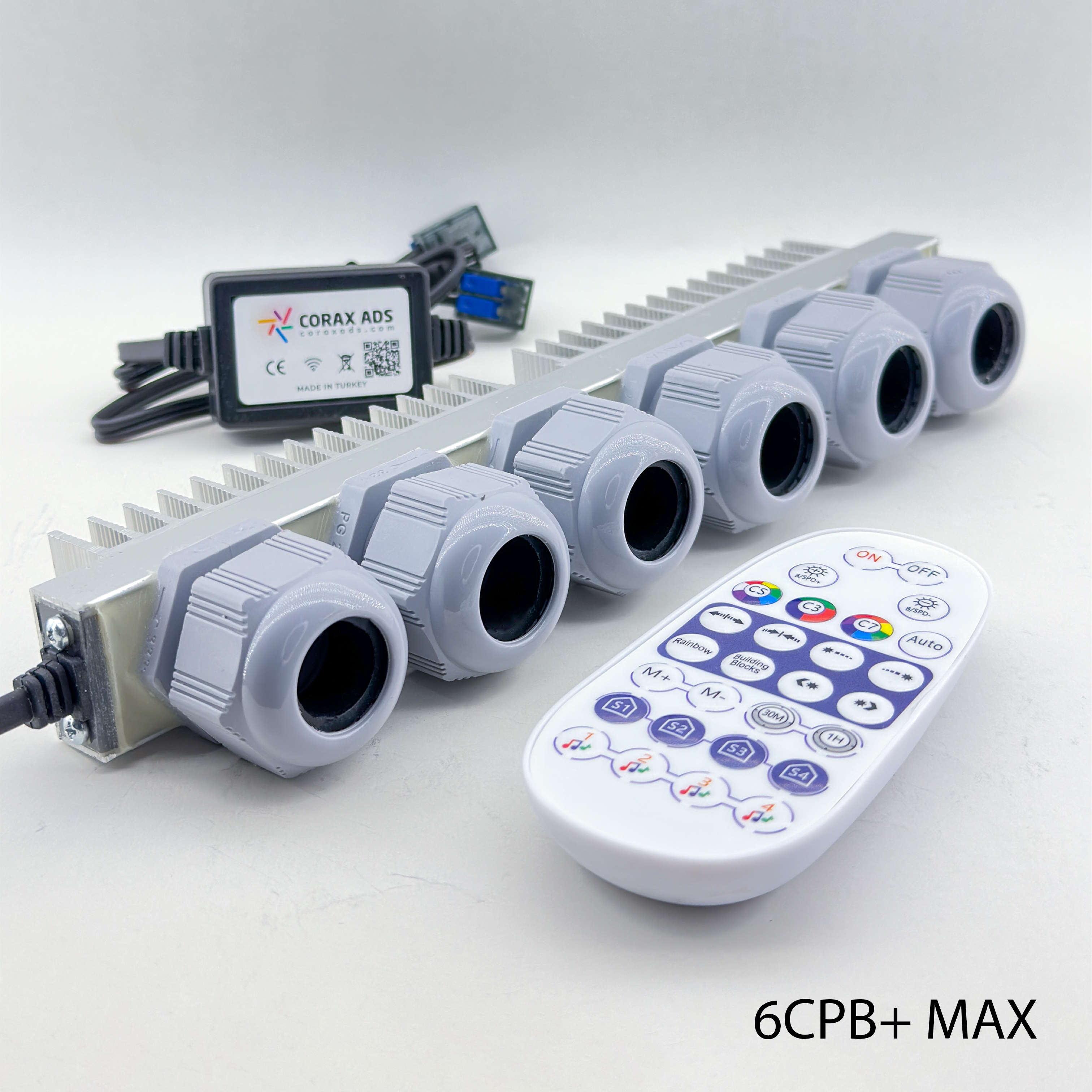 6CPB+MAX - 6 Large Output Industrial ARGB+W Pixel