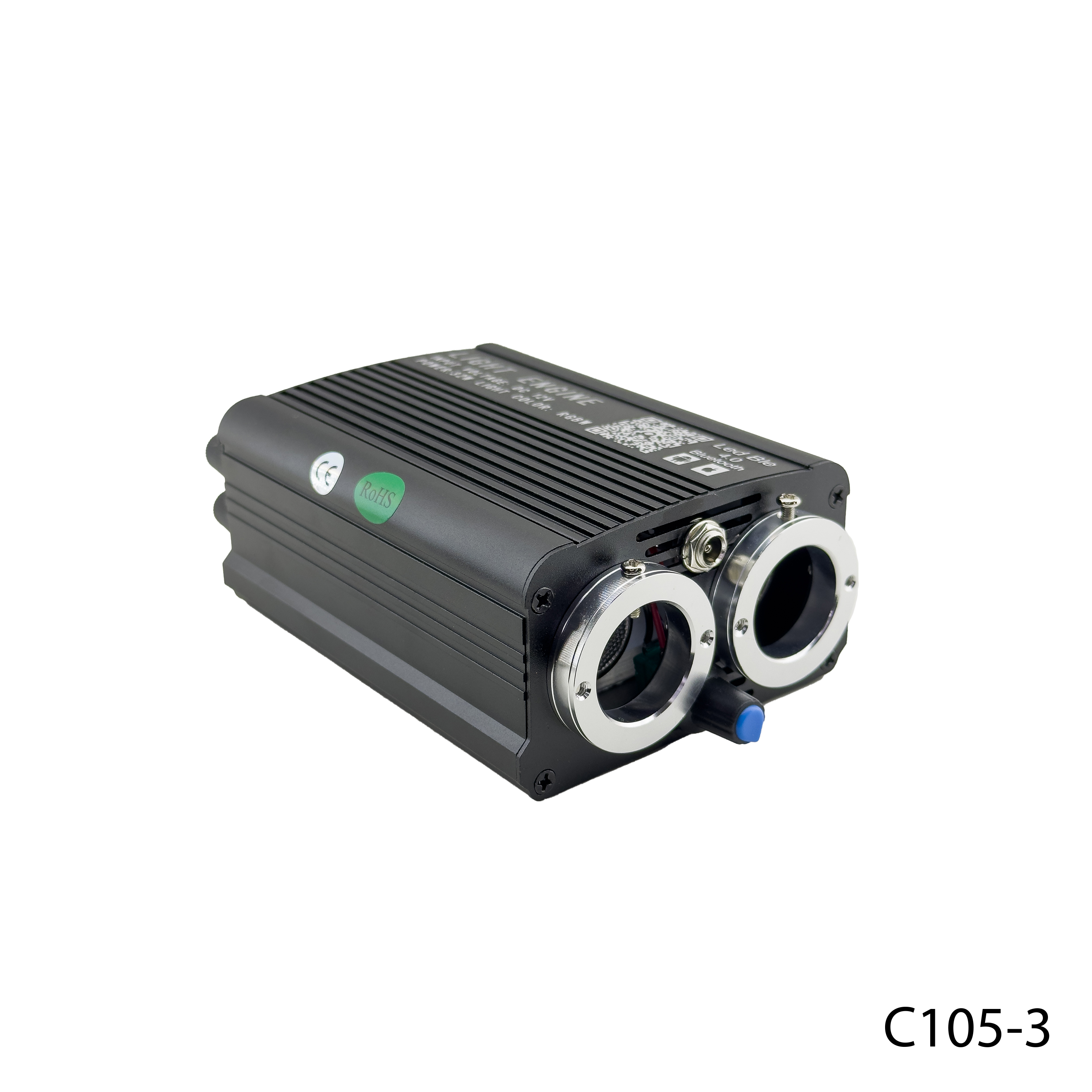 C105-3 - 2 Output RGB+W + 10 Led Meteor (Shooting Star) Effect