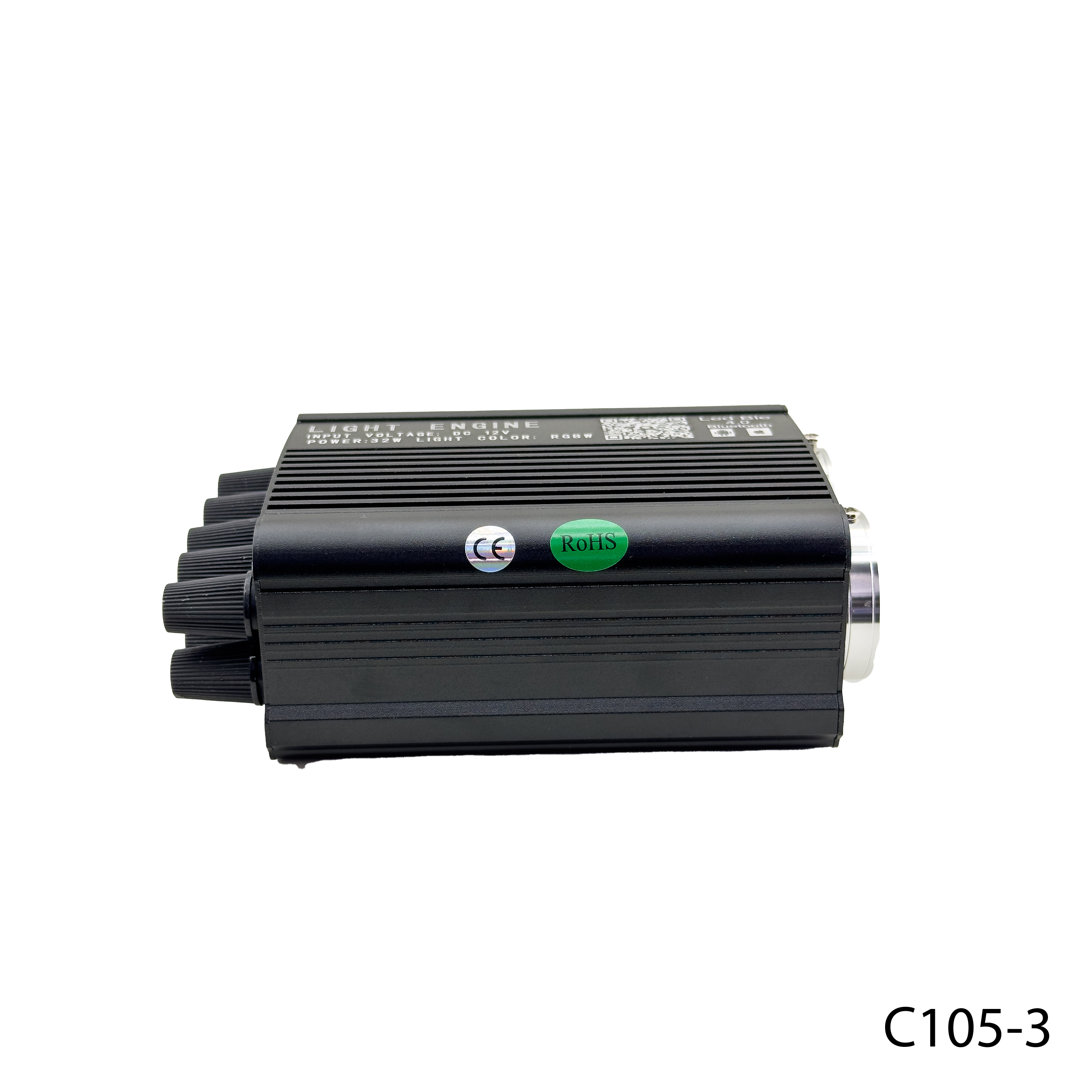 C105-3 - 2 Output RGB+W + 10 Led Meteor (Shooting Star) Effect