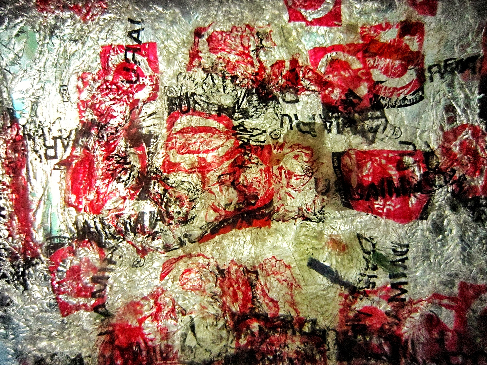 Recycle plastic red abstract photo stock,Red texture wallpaper,Ordinary red background,Red abstract image,Recycle plastic photo art,Recycle art.