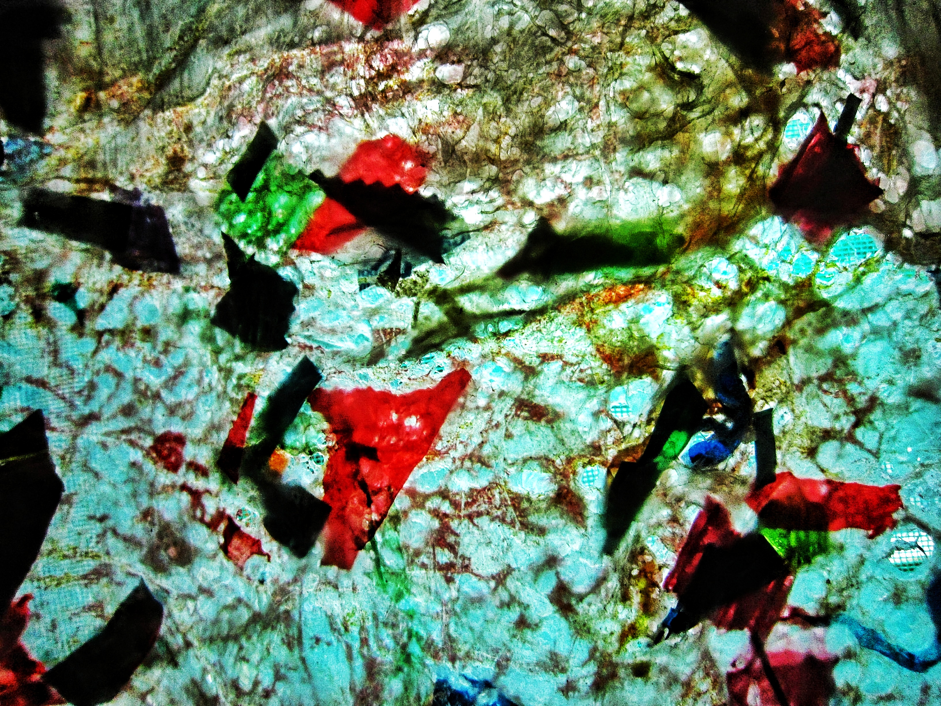 Recycled plastic abstract photo stock,Plastic texture wallpaper,Plastic art background,Plastic abstract art,Art of recycle plastic 
