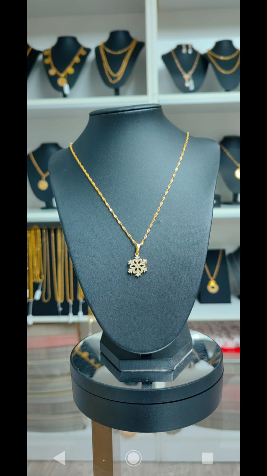 Kar Tanesi Kolye - KLA015