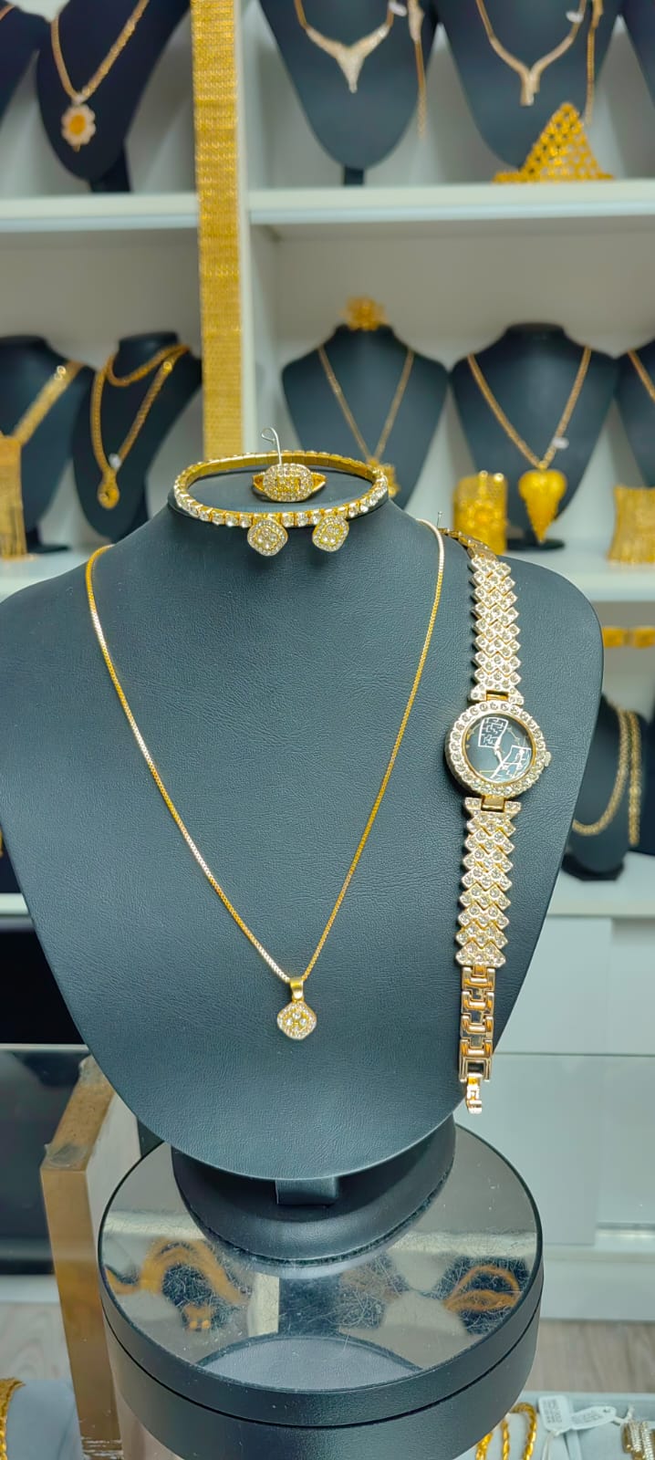 Zirkon Taşlı Set -ZTSL041