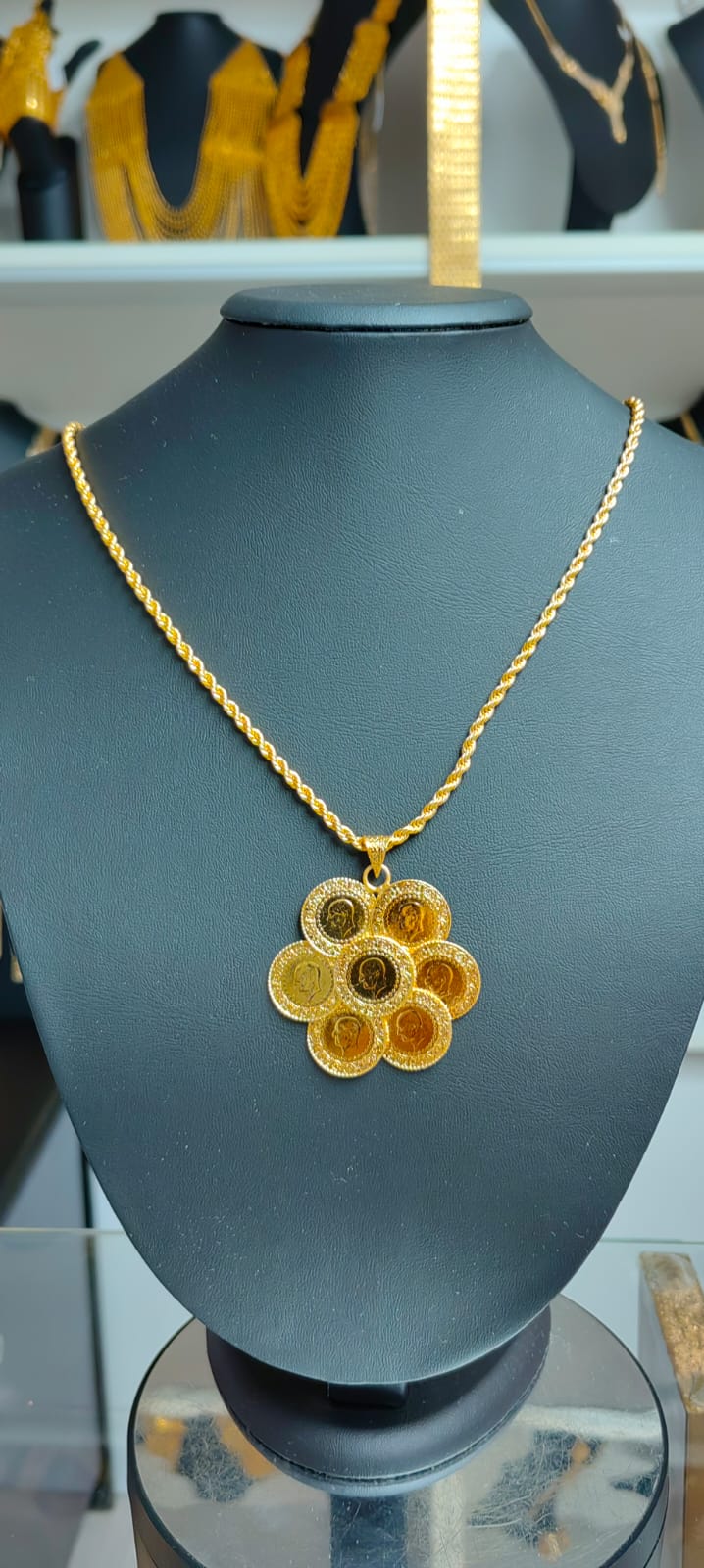 Çiçek Kolye (çeyrekli) ÇKA0036