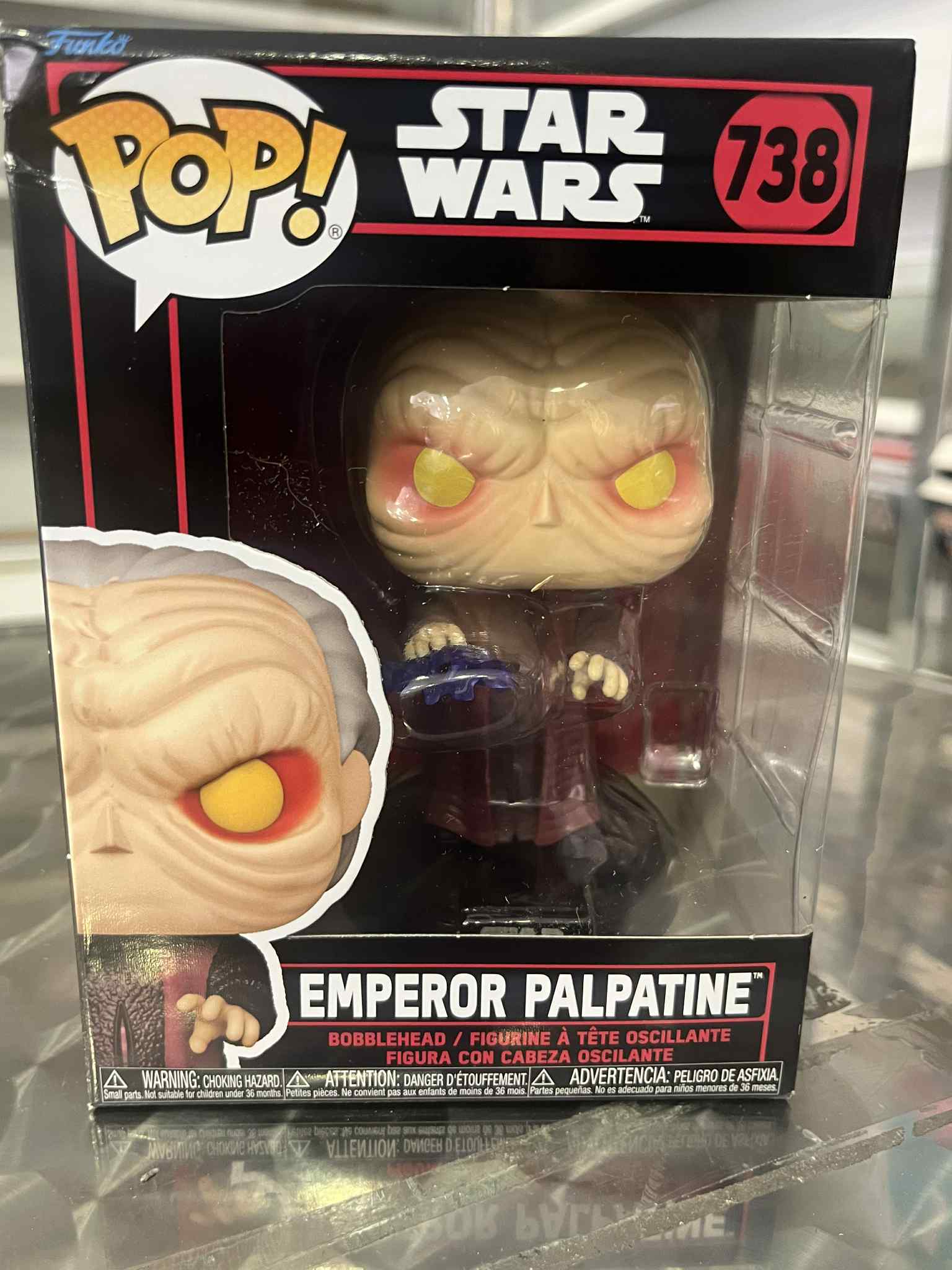 Funko Pop! Star Wars Emperor Palpatine #738