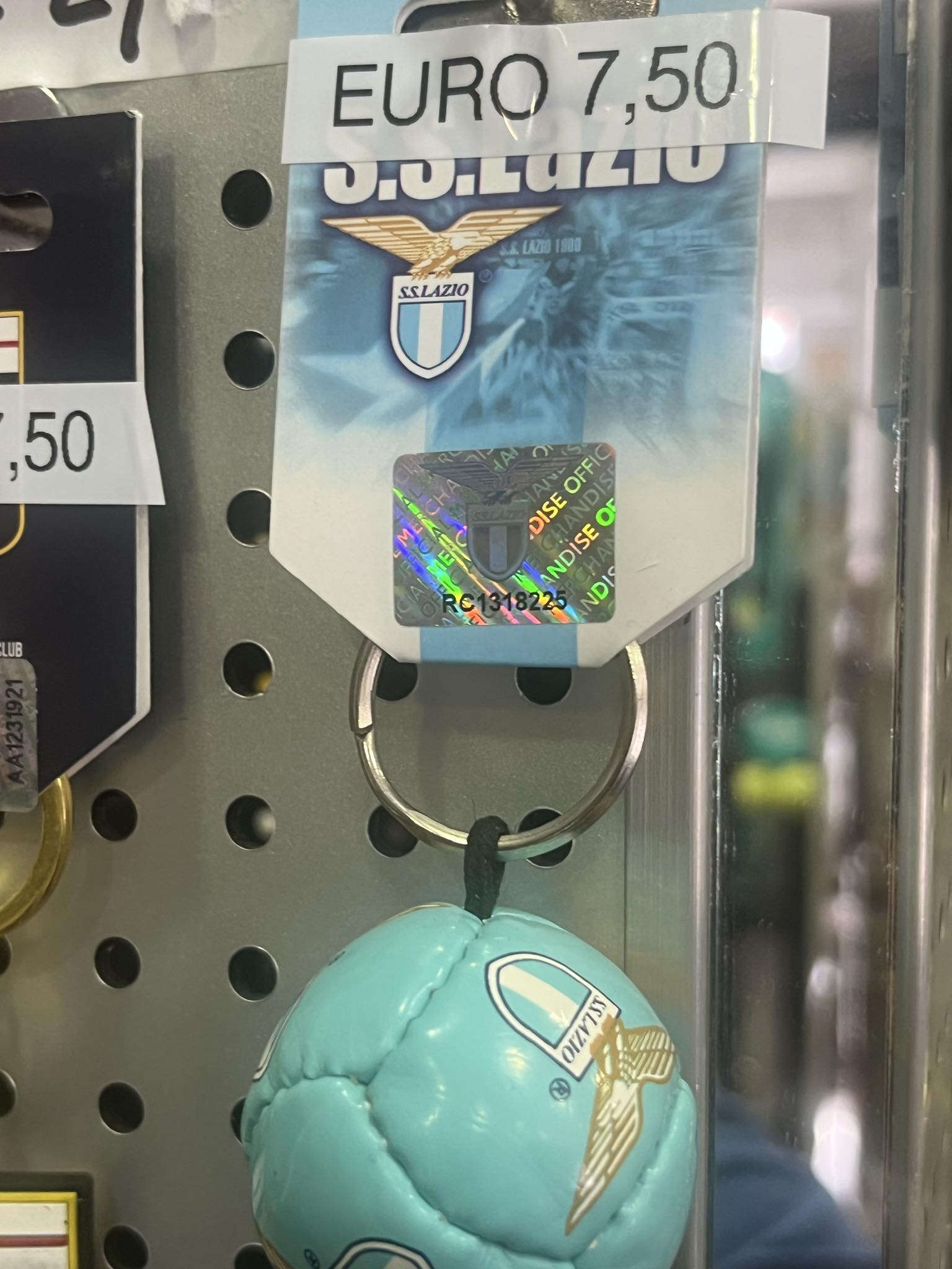 S.S. Lazio Keychain