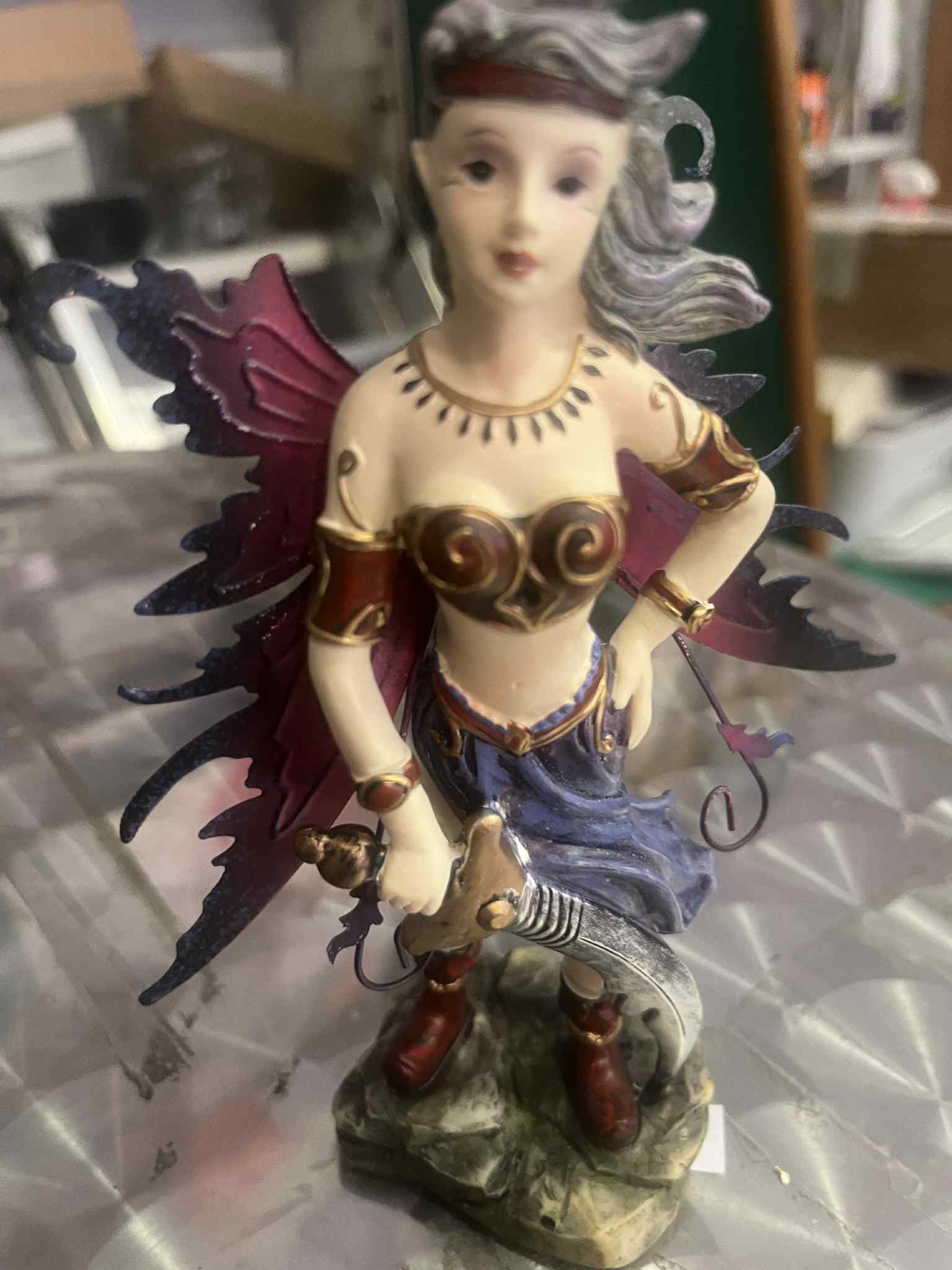 Fantasy Warrior Fairy Figurine