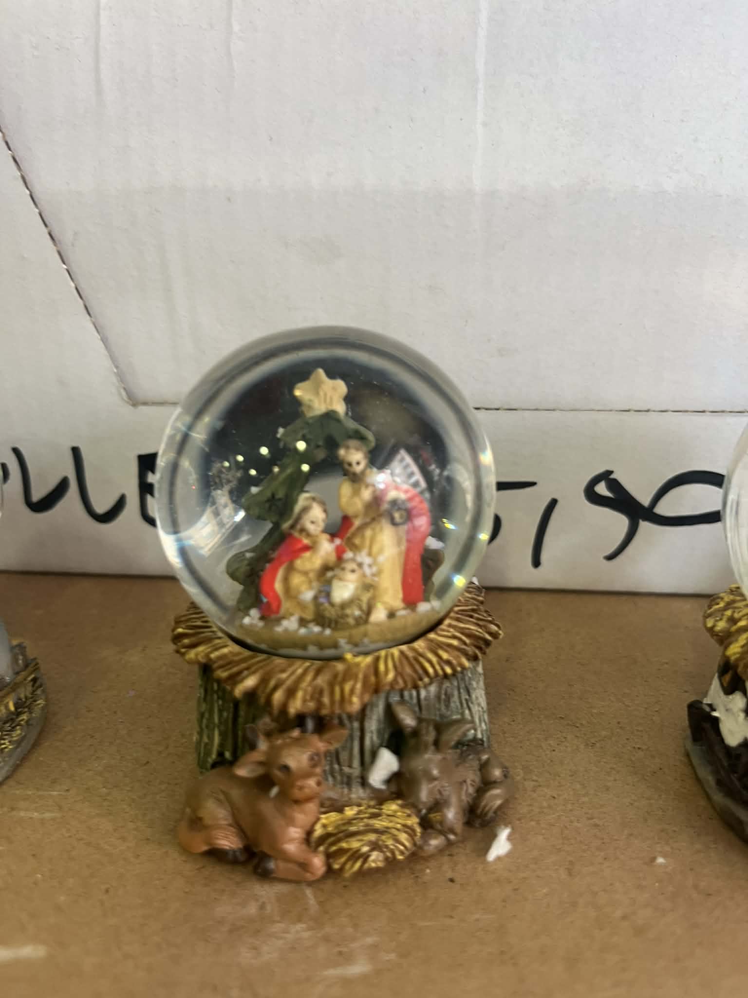 Nativity Scene Snow Globe