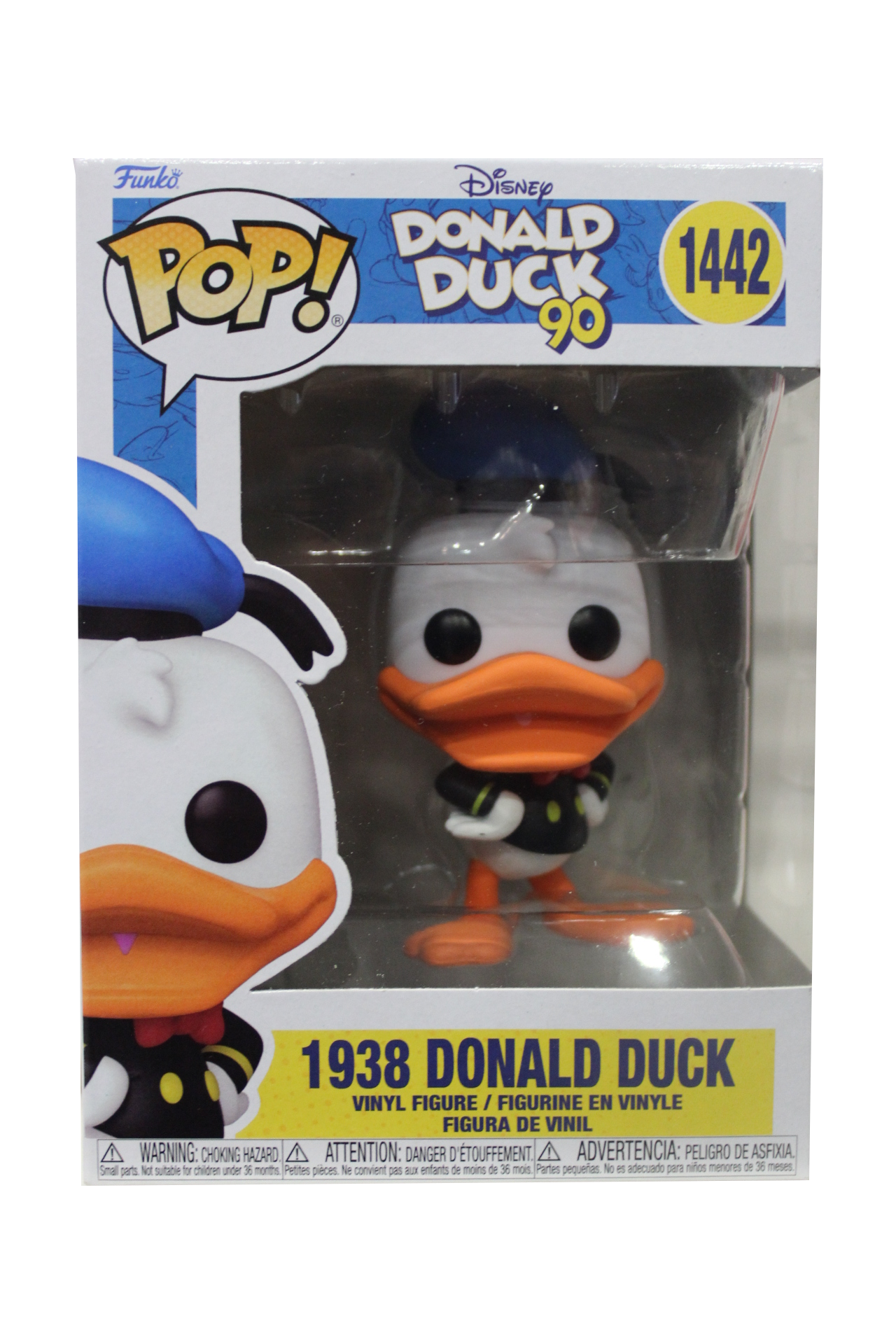 1938 Donald Duck Vinyl Figure