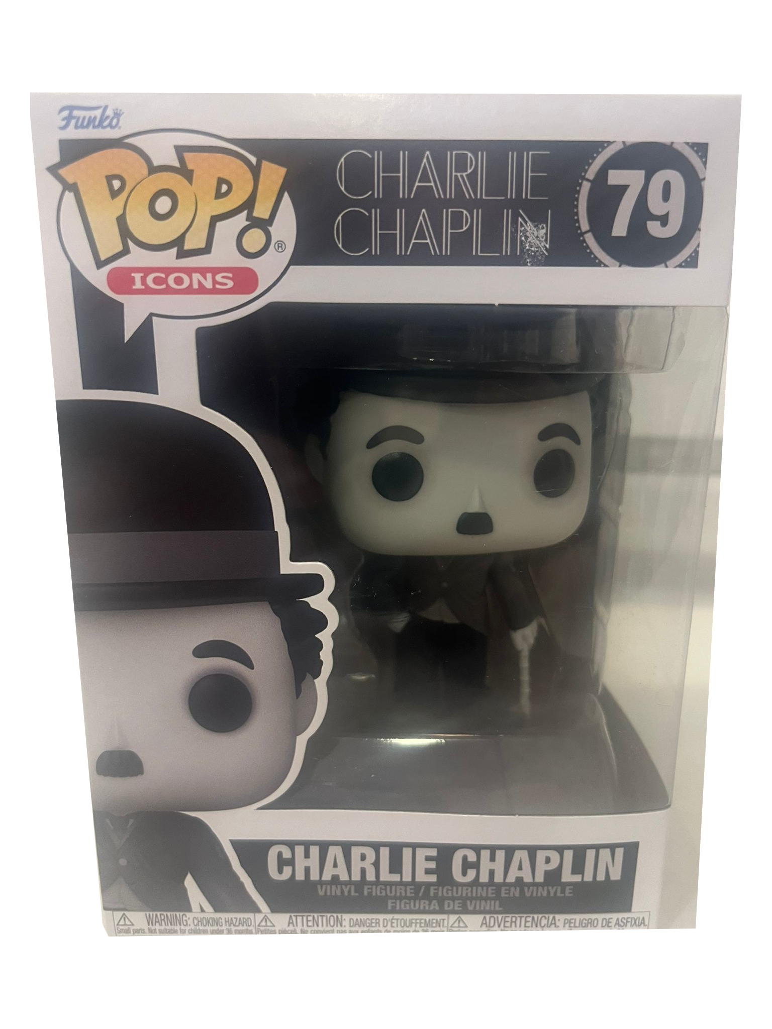Funko Pop! Icons Charlie Chaplin