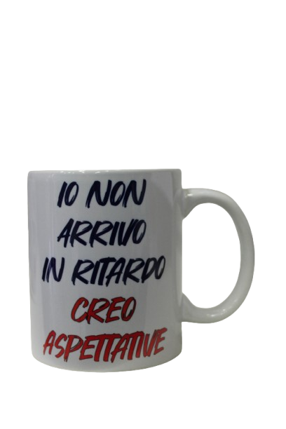 Ceramic Mug with Italian Quote