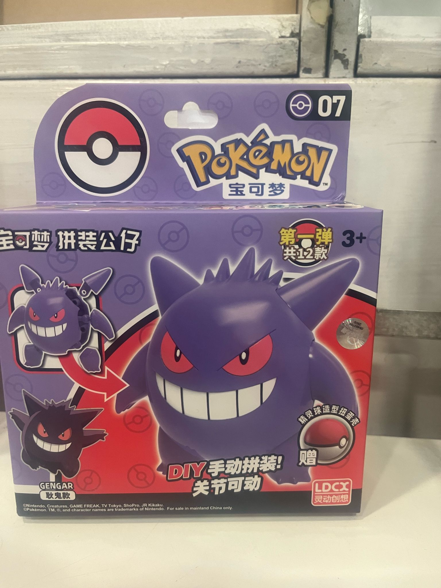 Pokémon Gengar DIY Toy Kit
