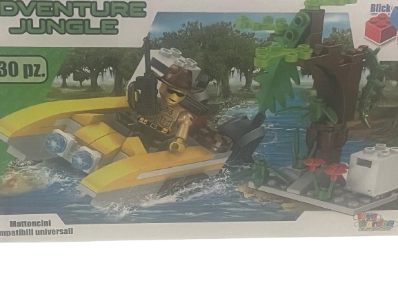 Adventure Jungle Building Blocks Set