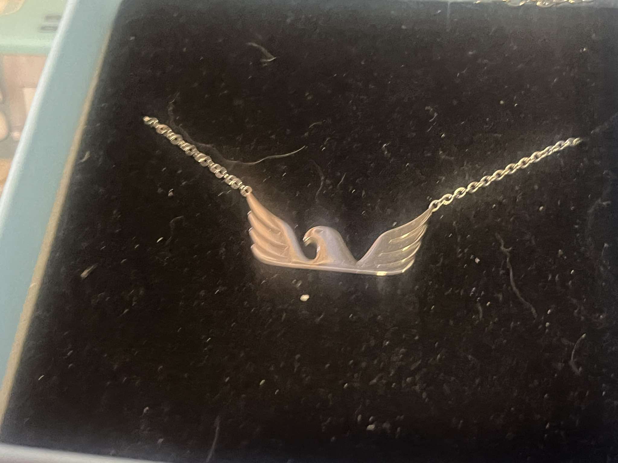 Silver Eagle Necklace