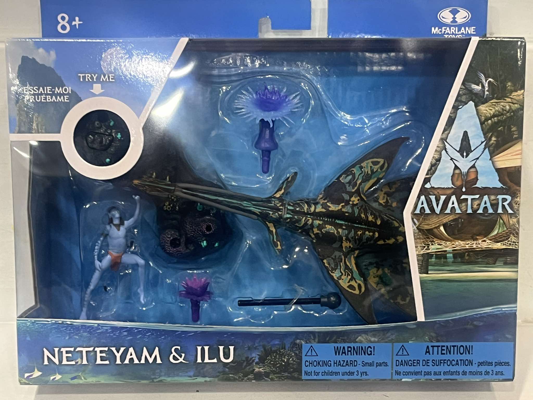 Avatar Neteyam & Ilu Action Figure Set