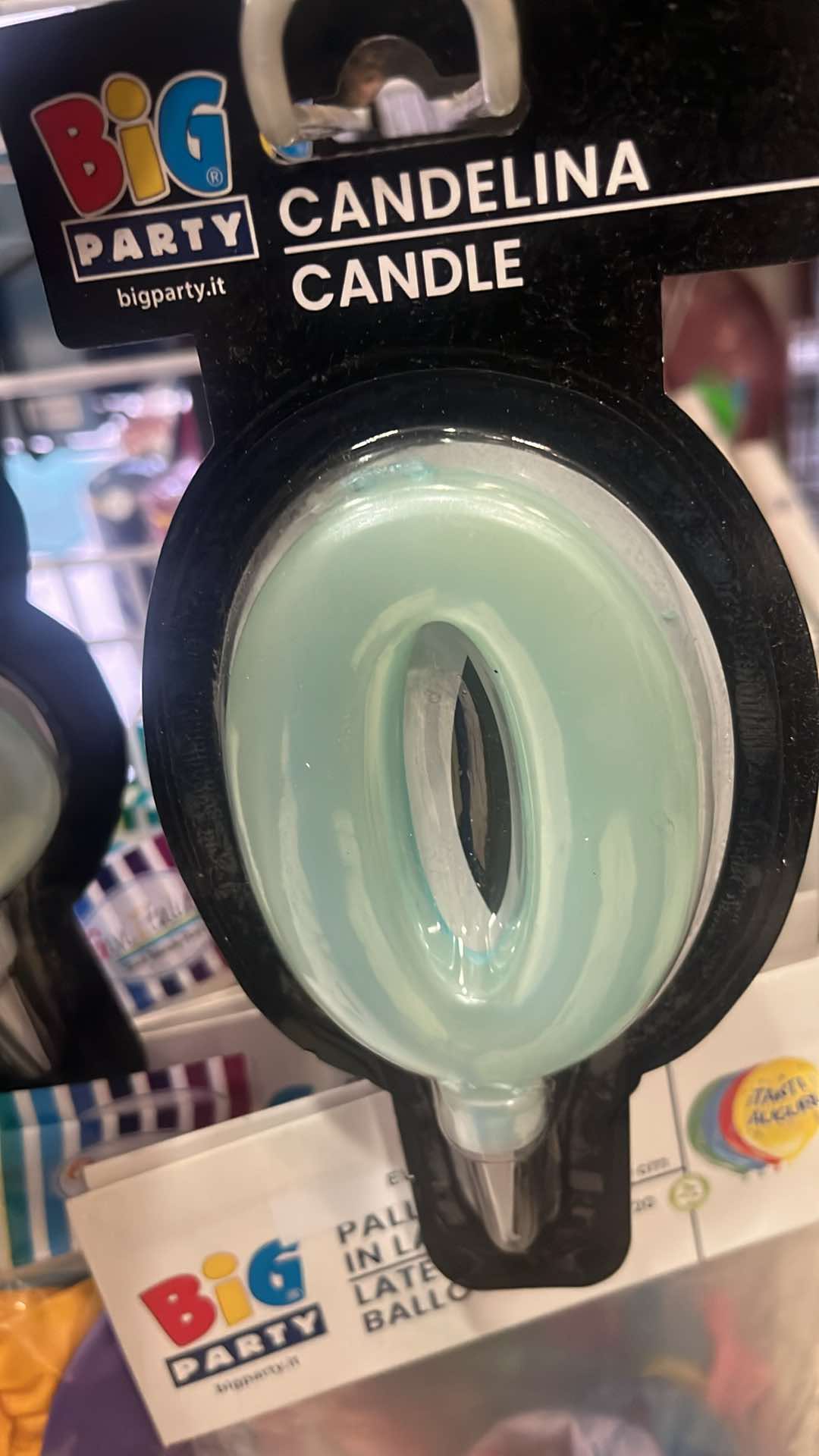 Big Party Number Candle