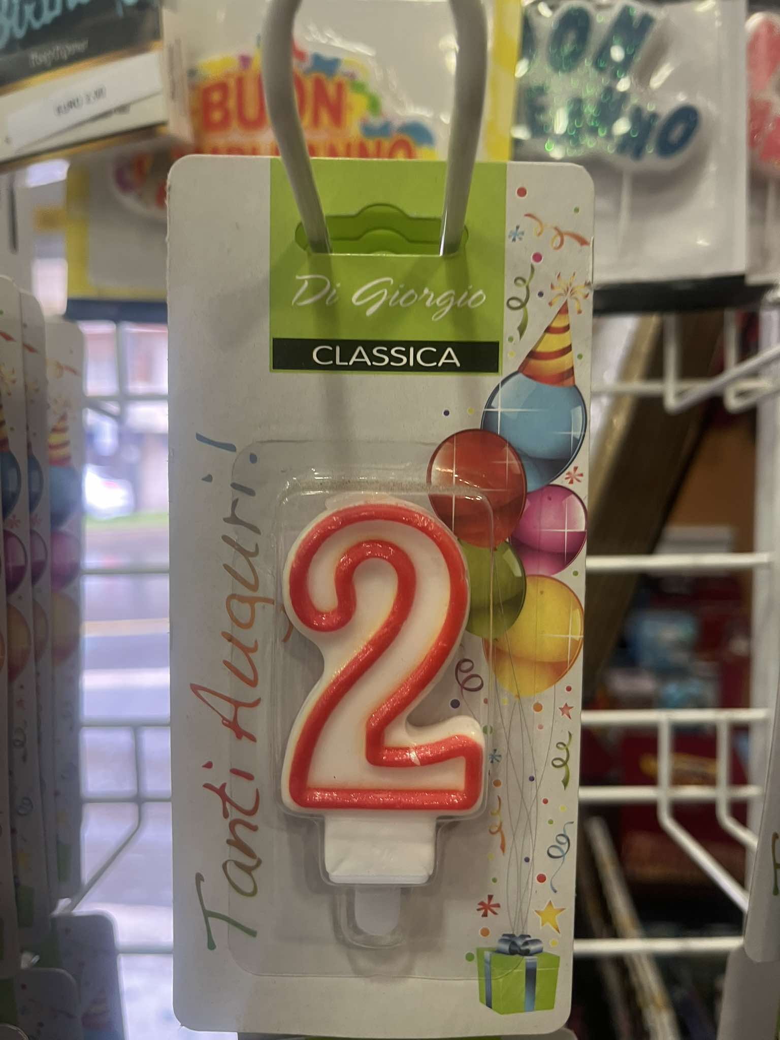 Birthday Candle Number 2