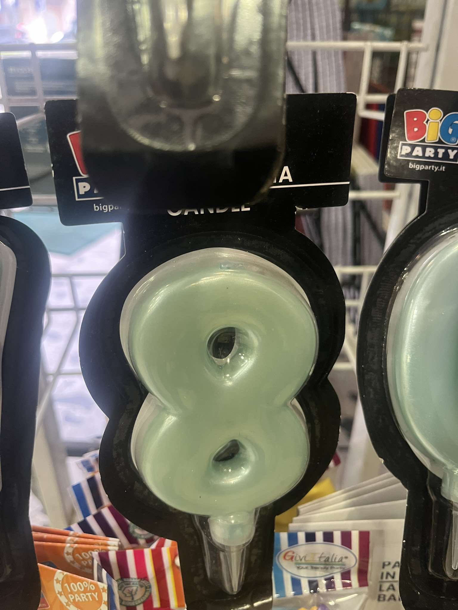 Birthday Candle Number 8