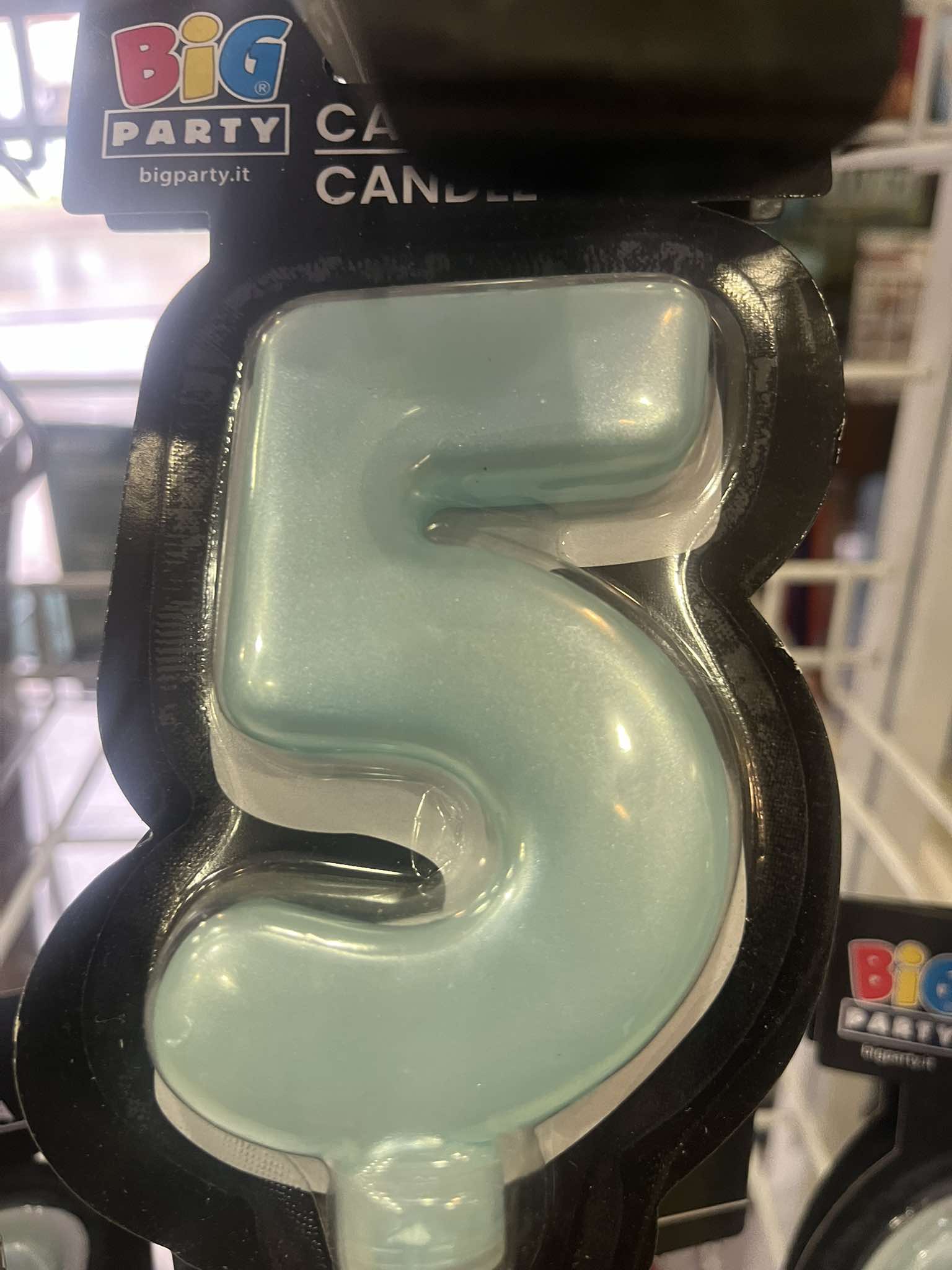 Birthday Candle - Number 5