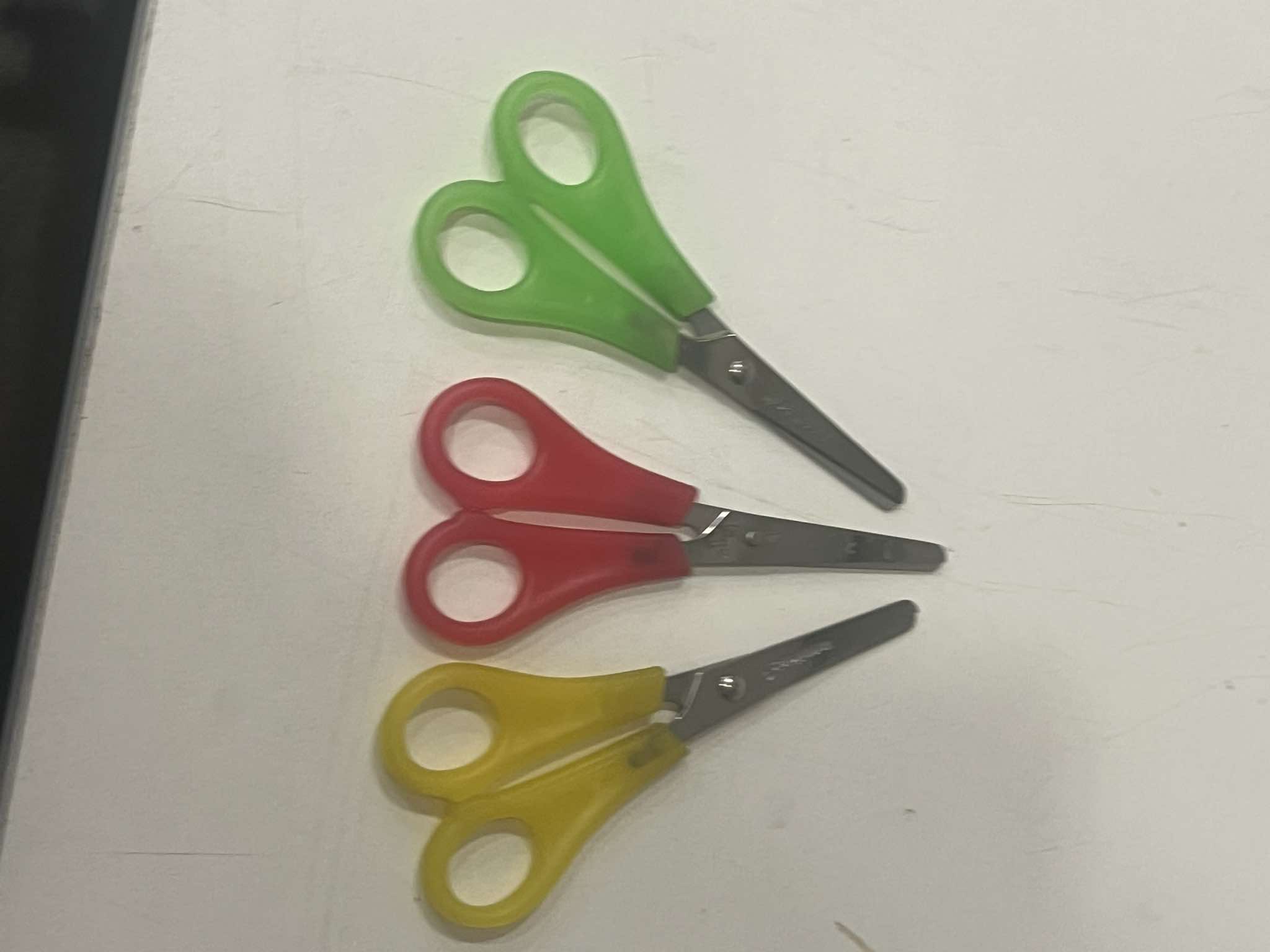 Colored Safety Scissors
