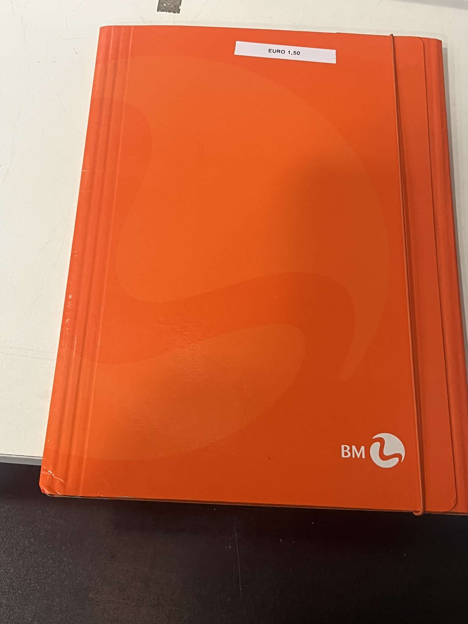 Orange File Folder