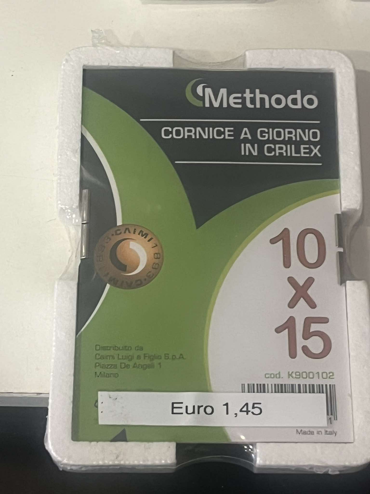 Cornice a Giorno in Crilex