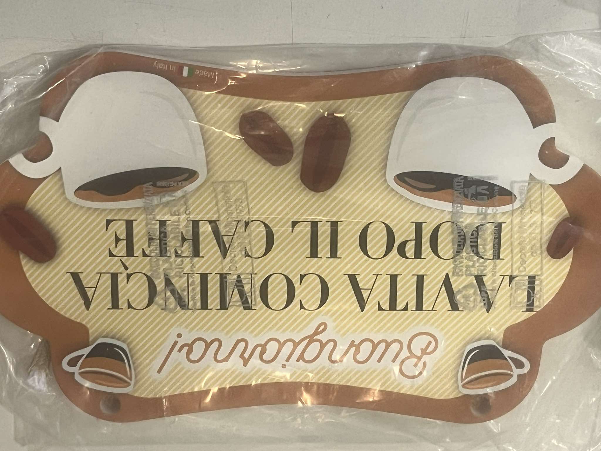 Lavita Comincia Dopo il Caffè Sign