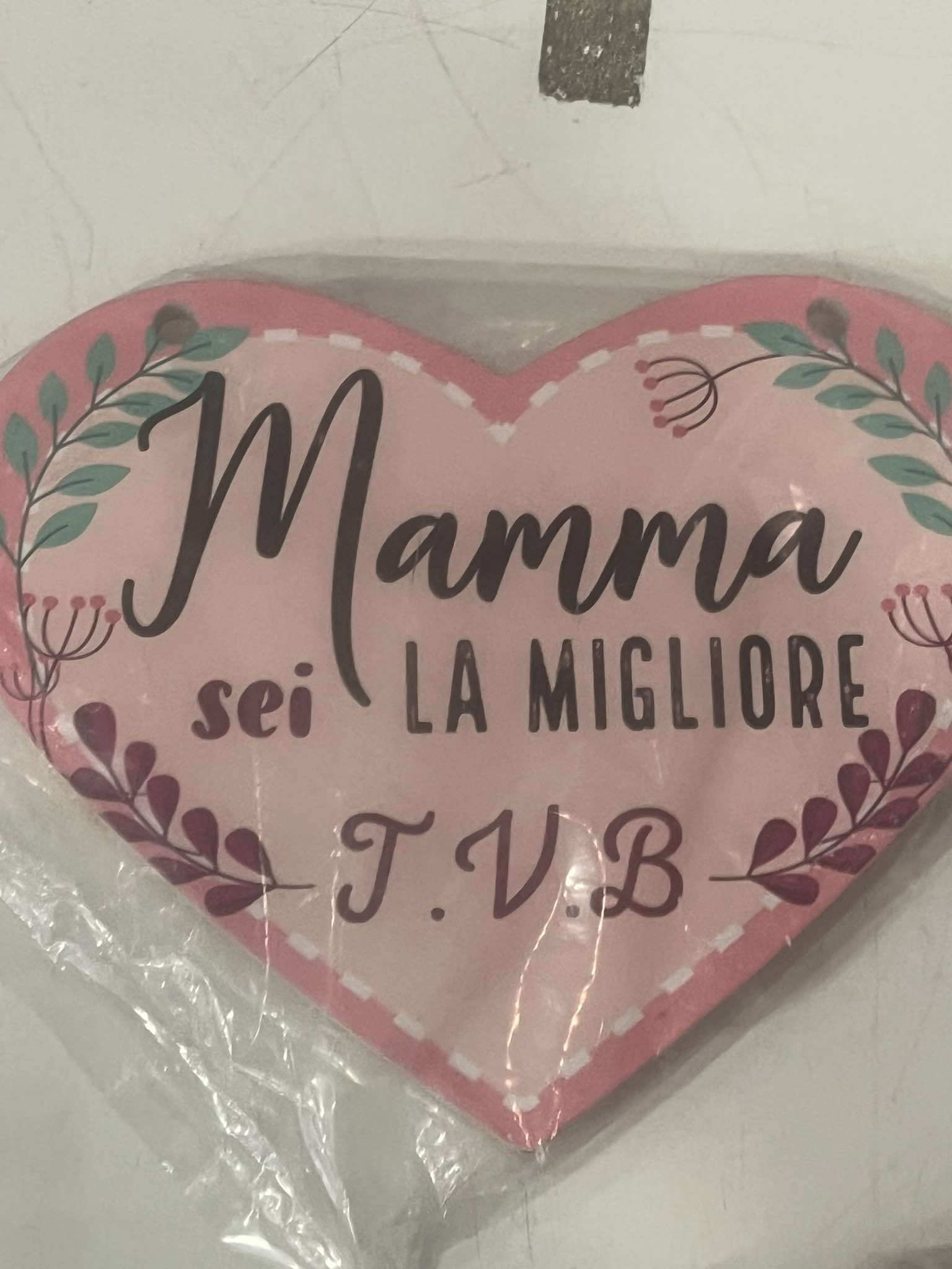 Heart-Shaped Decorative Sign