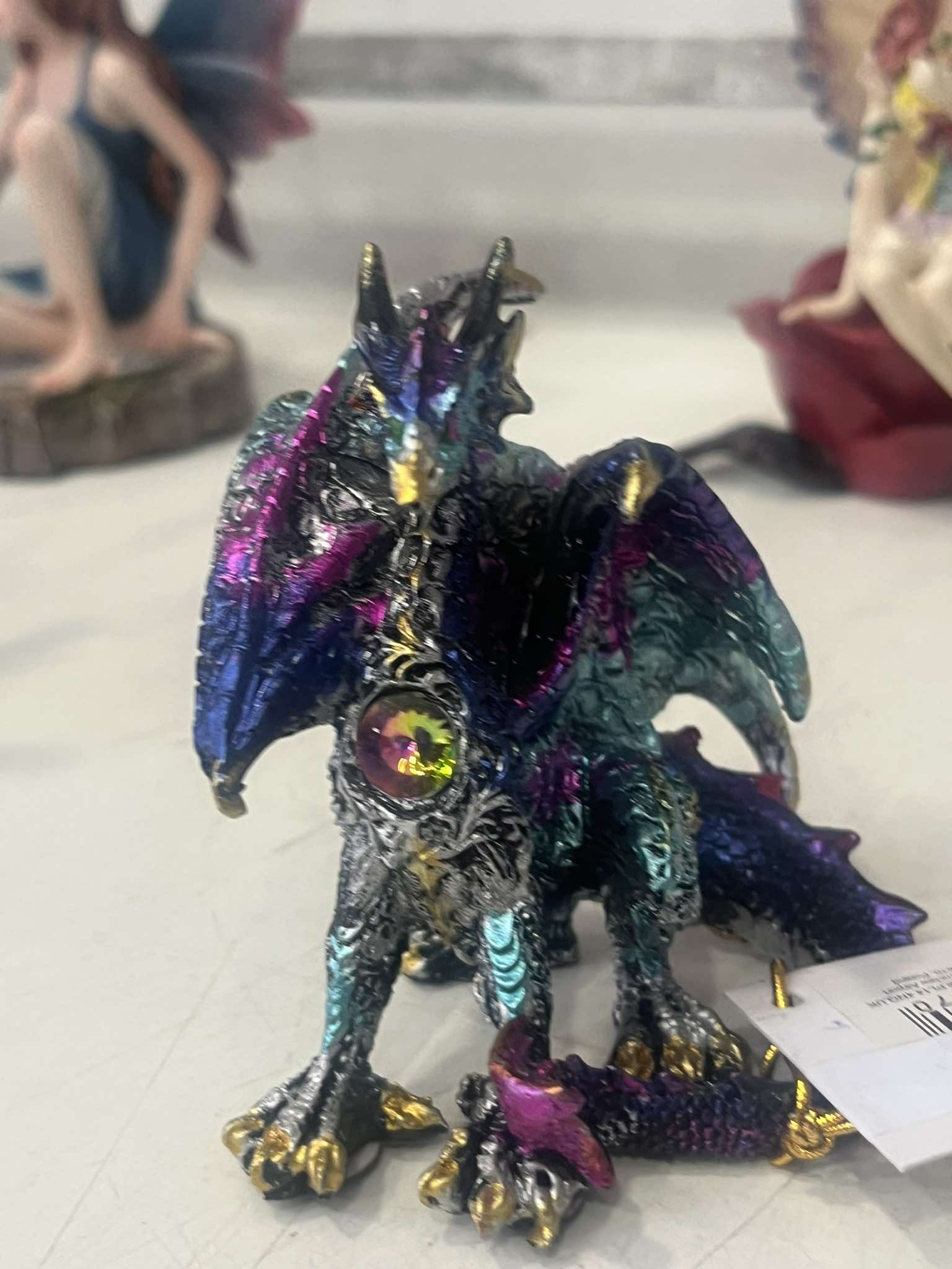 Colorful Dragon Figurine
