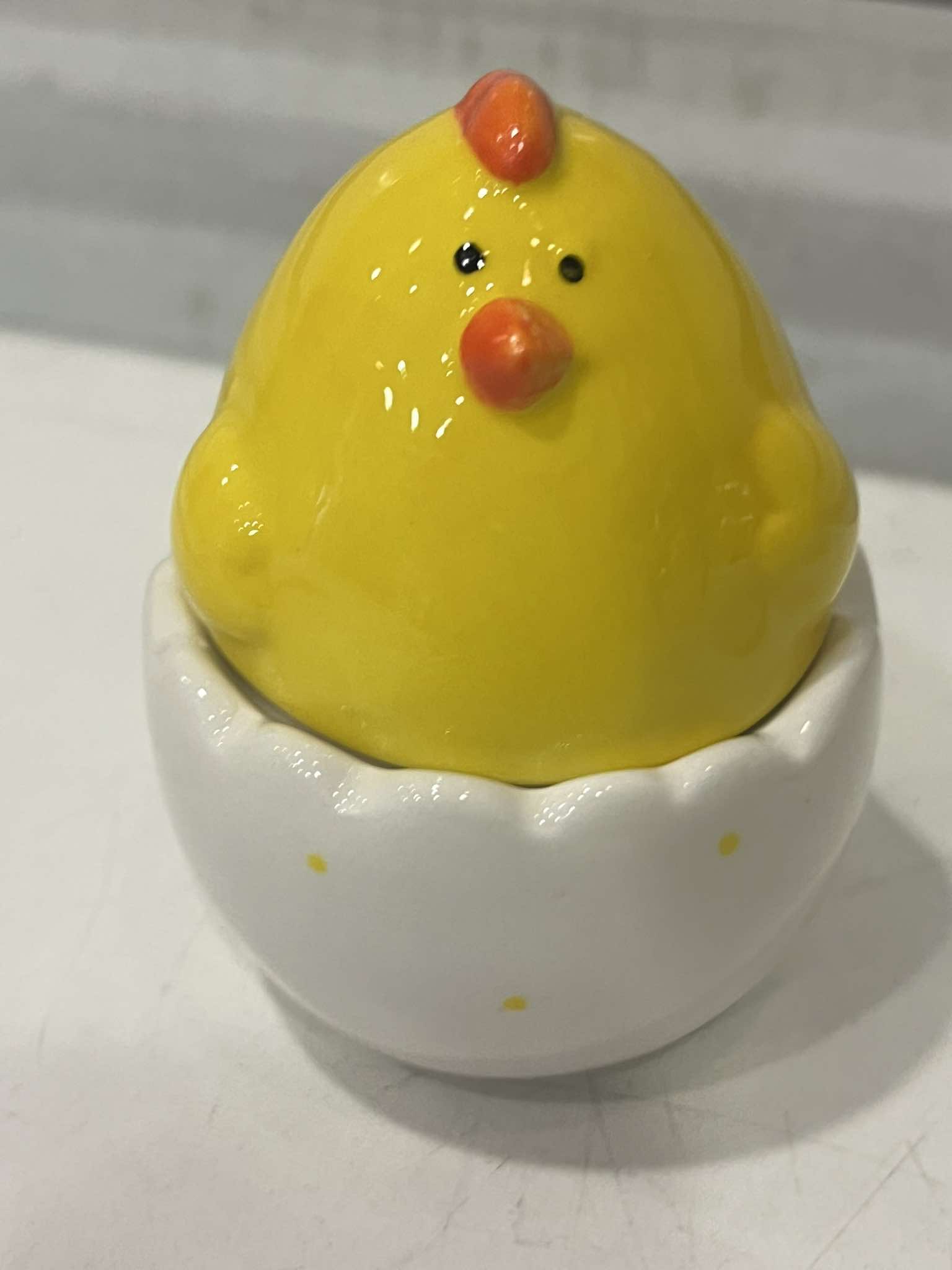 Ceramic Chick Figurine