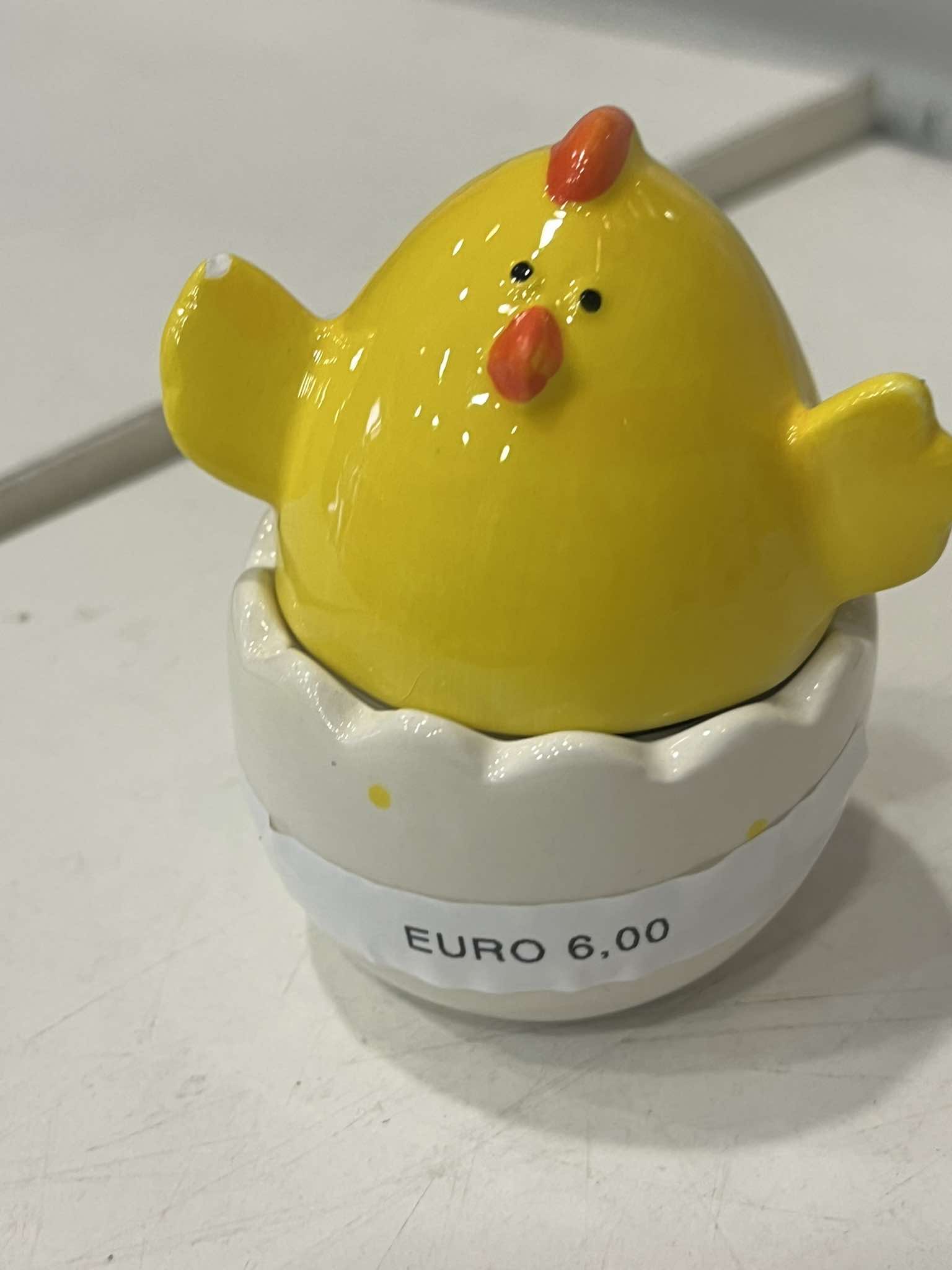 Ceramic Chicken Figurine