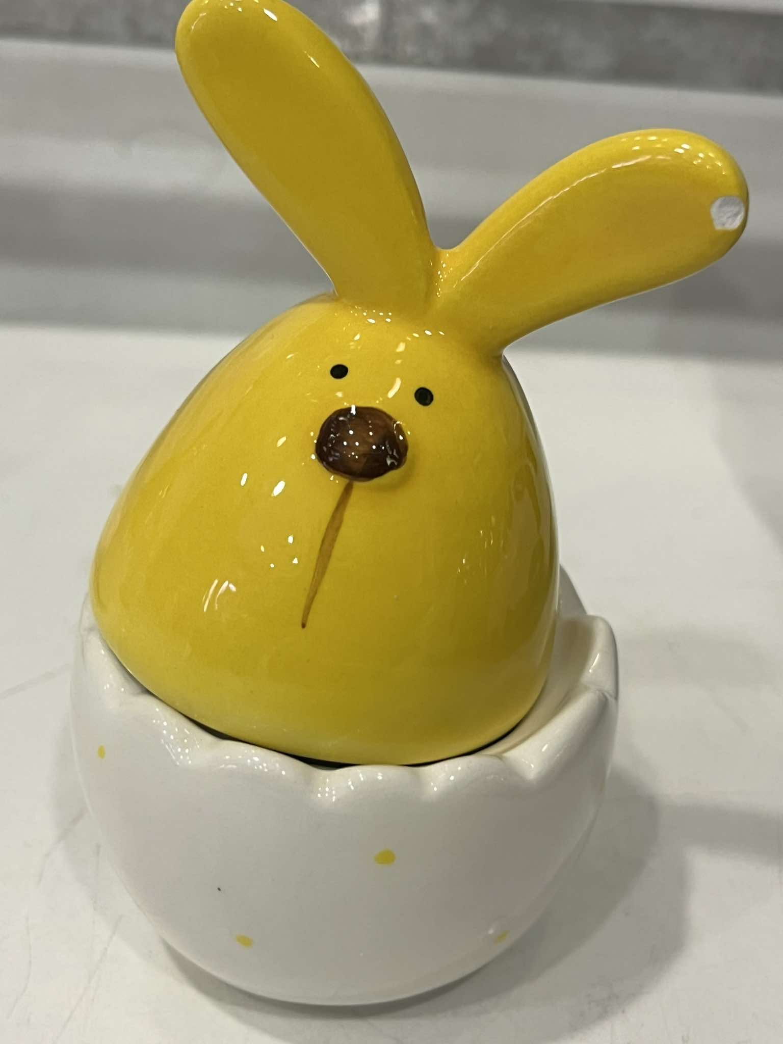 Ceramic Bunny Figurine