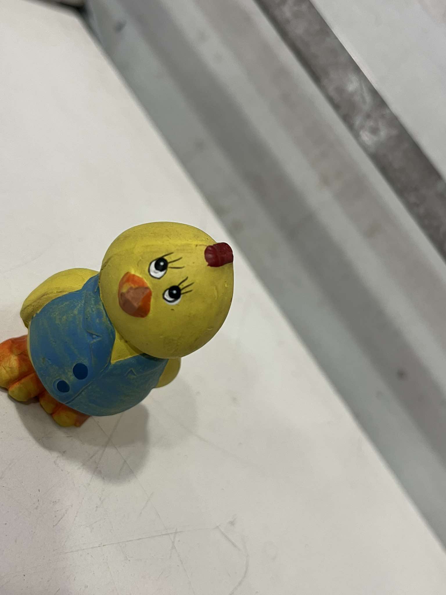 Cute Yellow Chick Figurine