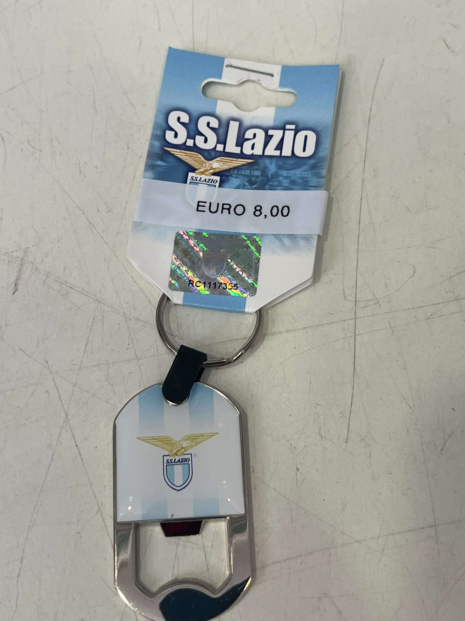S.S. Lazio Keychain Bottle Opener