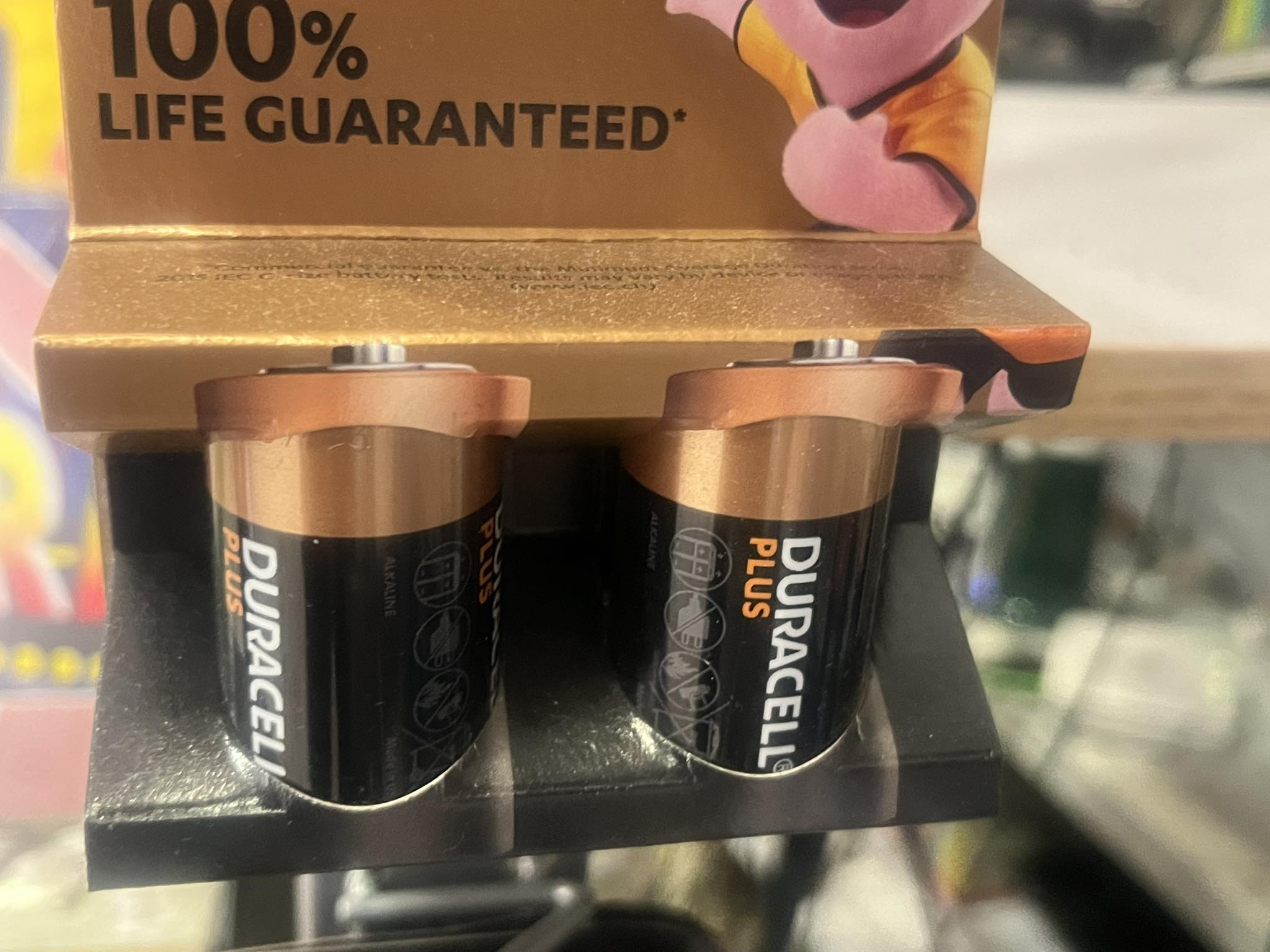 Duracell Plus Batteries mezze torce
