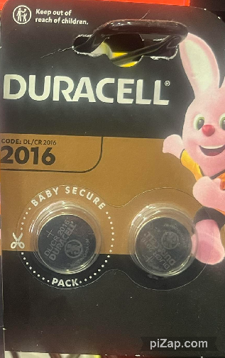 Duracell 2016 Batteries