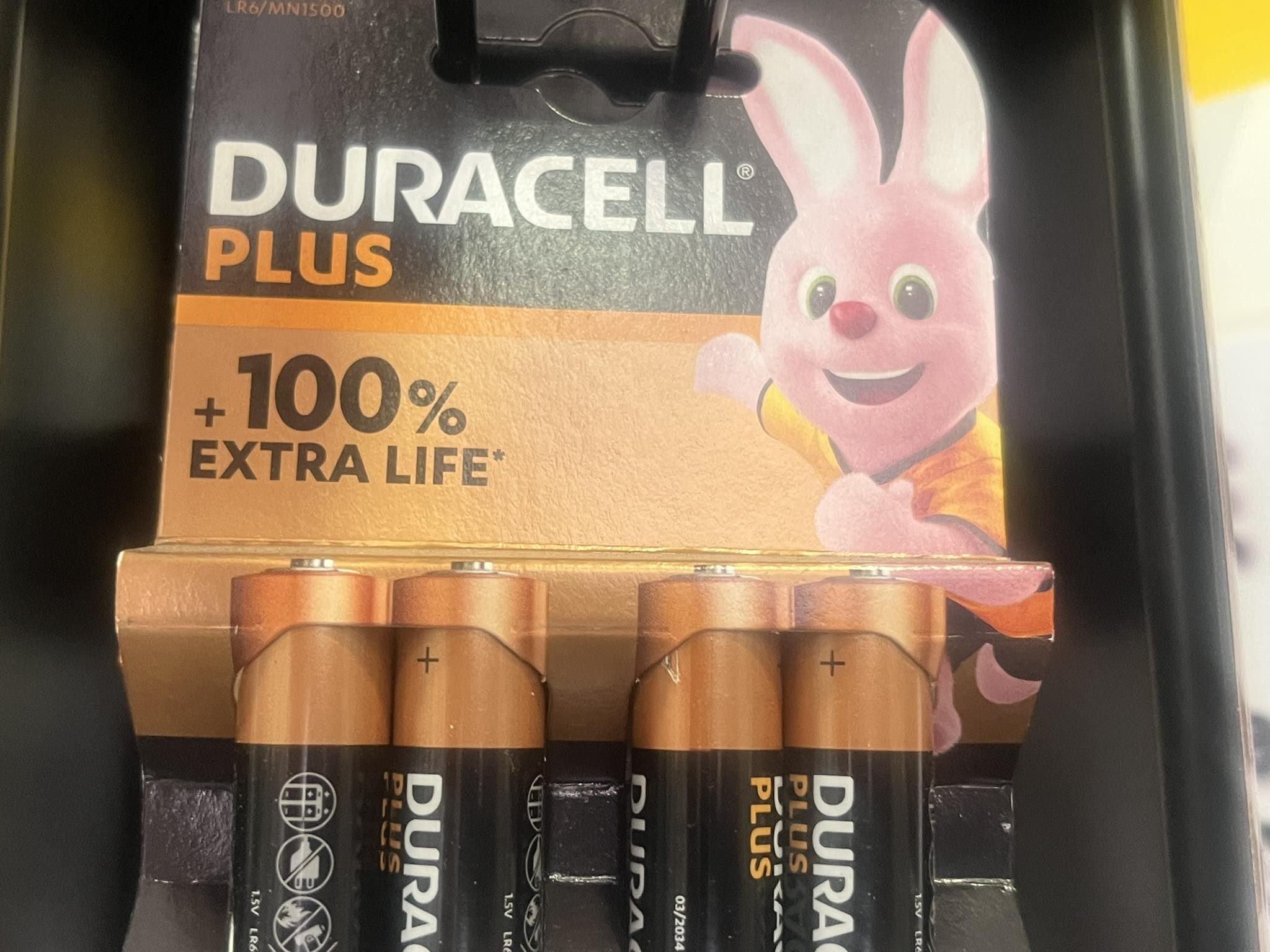 Duracell Plus Batteries AAA