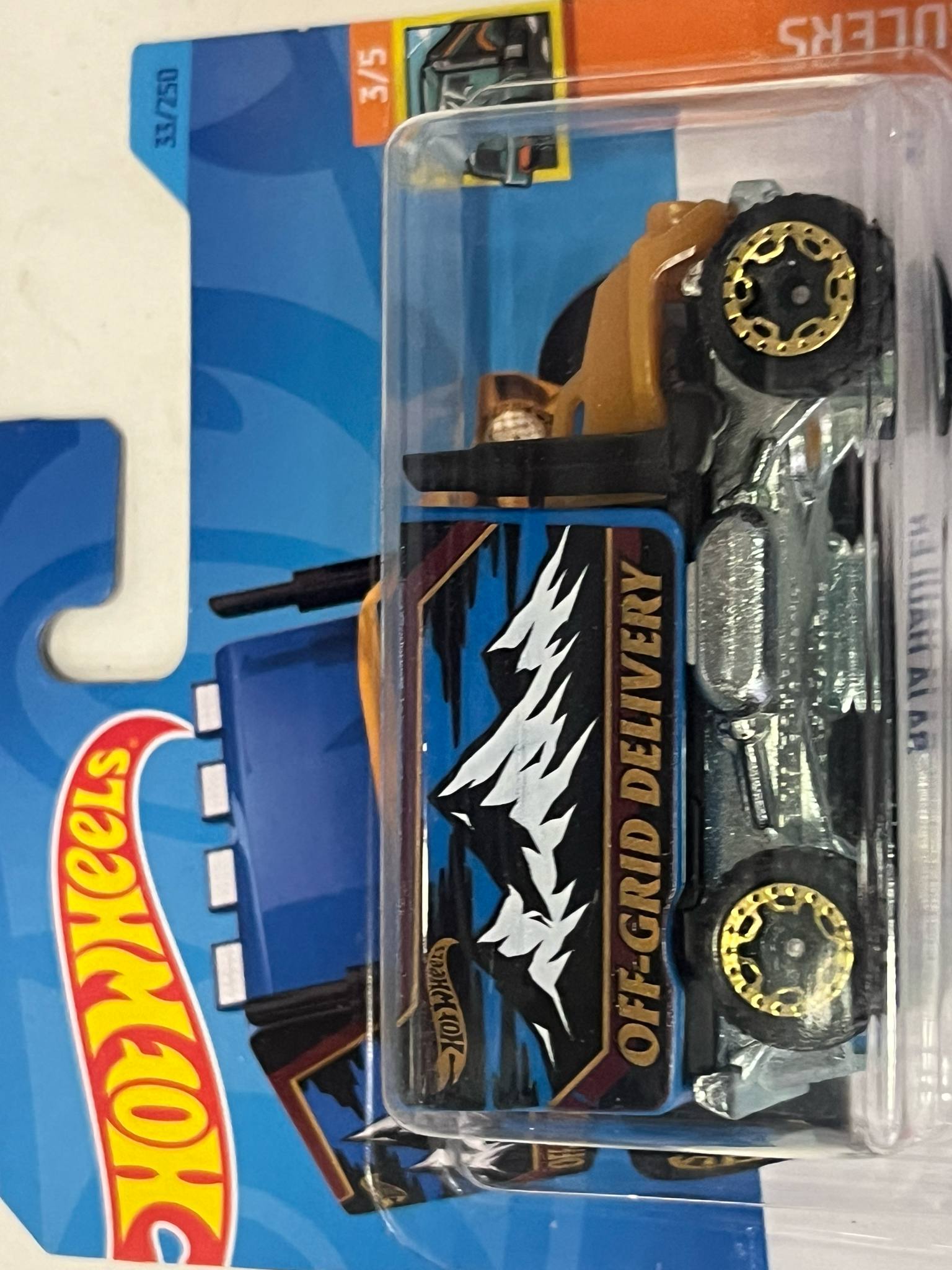 Hot Wheels Off-Grid Delivery