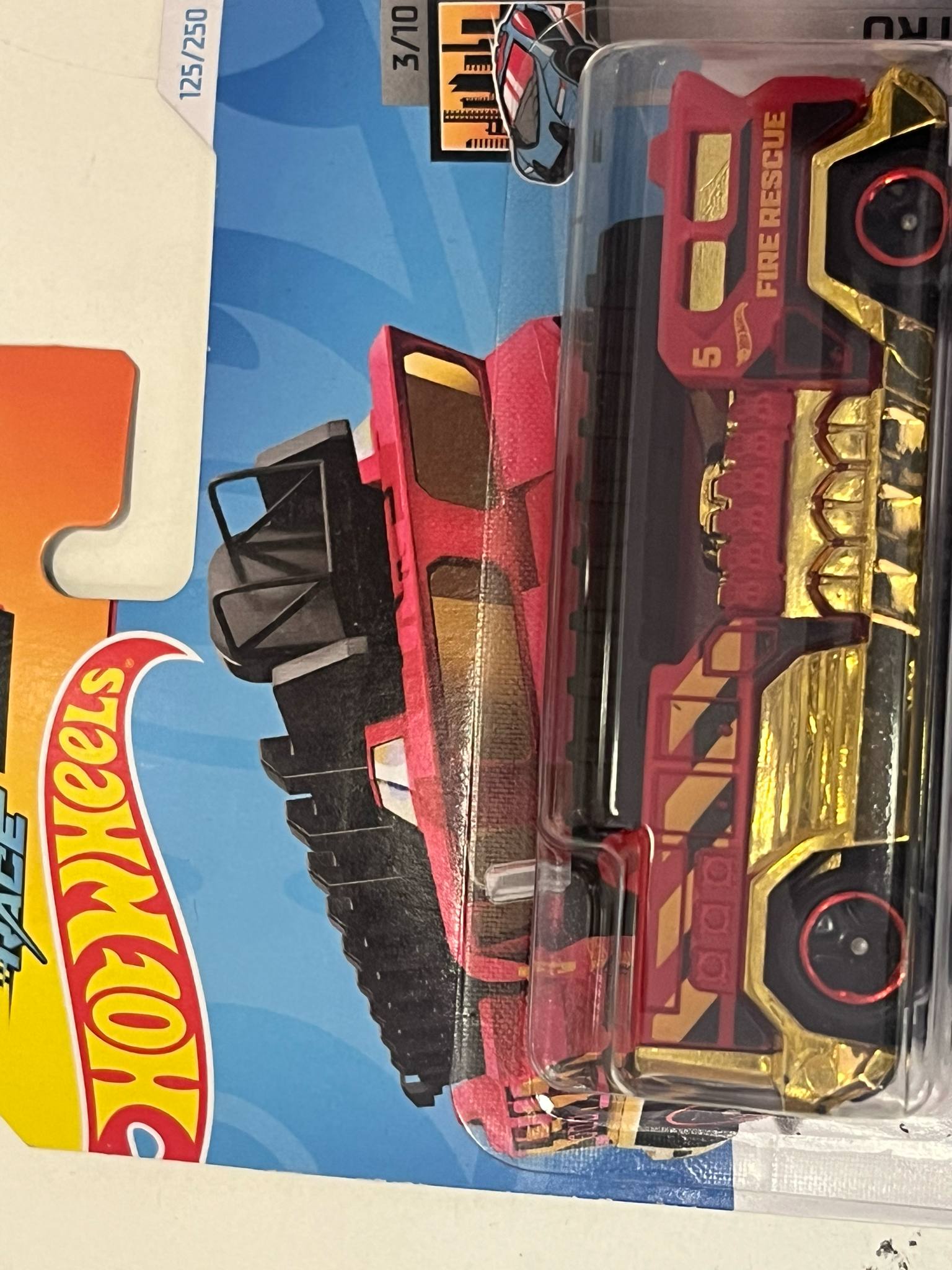 Hot Wheels Fire Rescue Vehicle